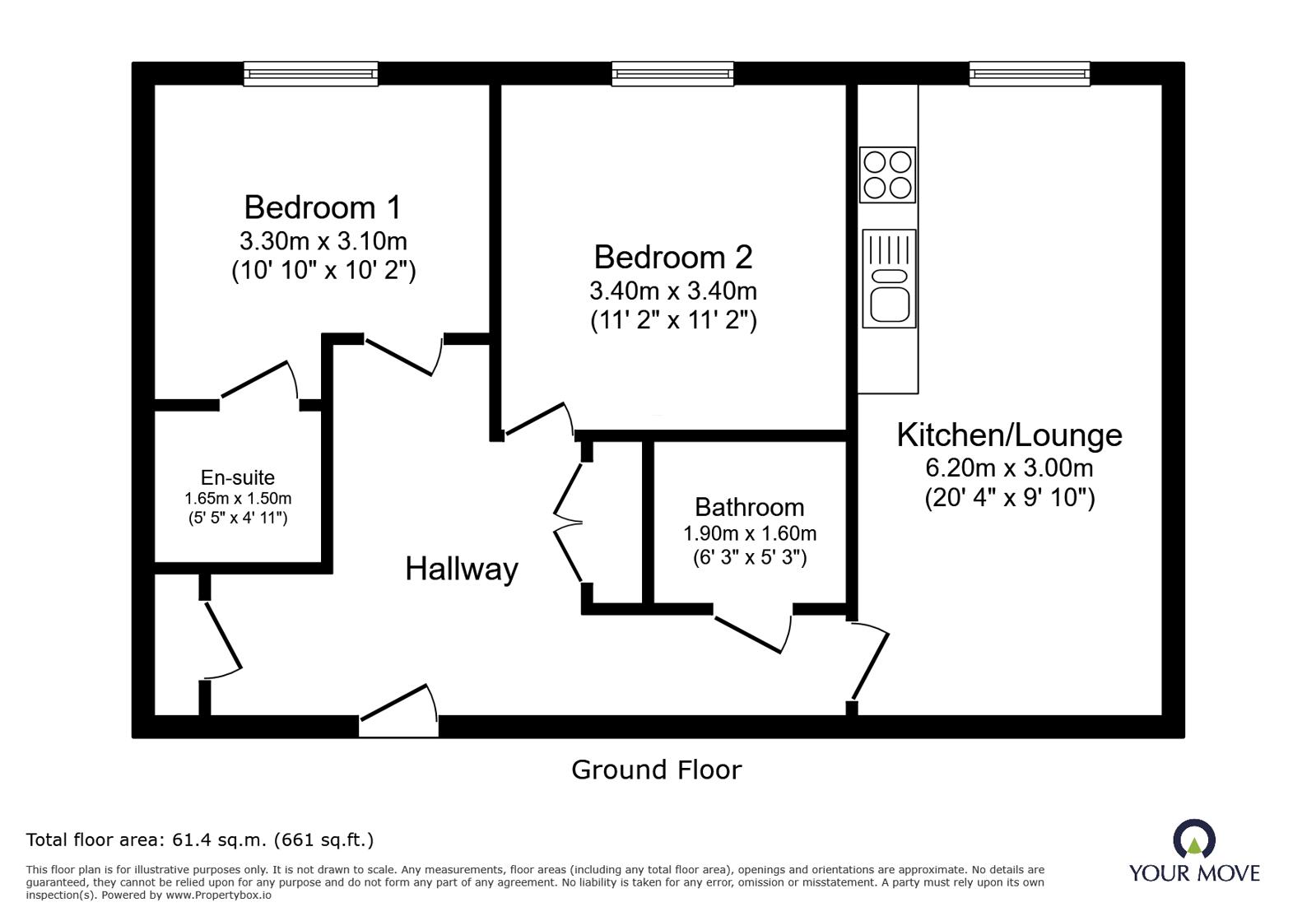 Southgate, Hertfordshire floorplan
