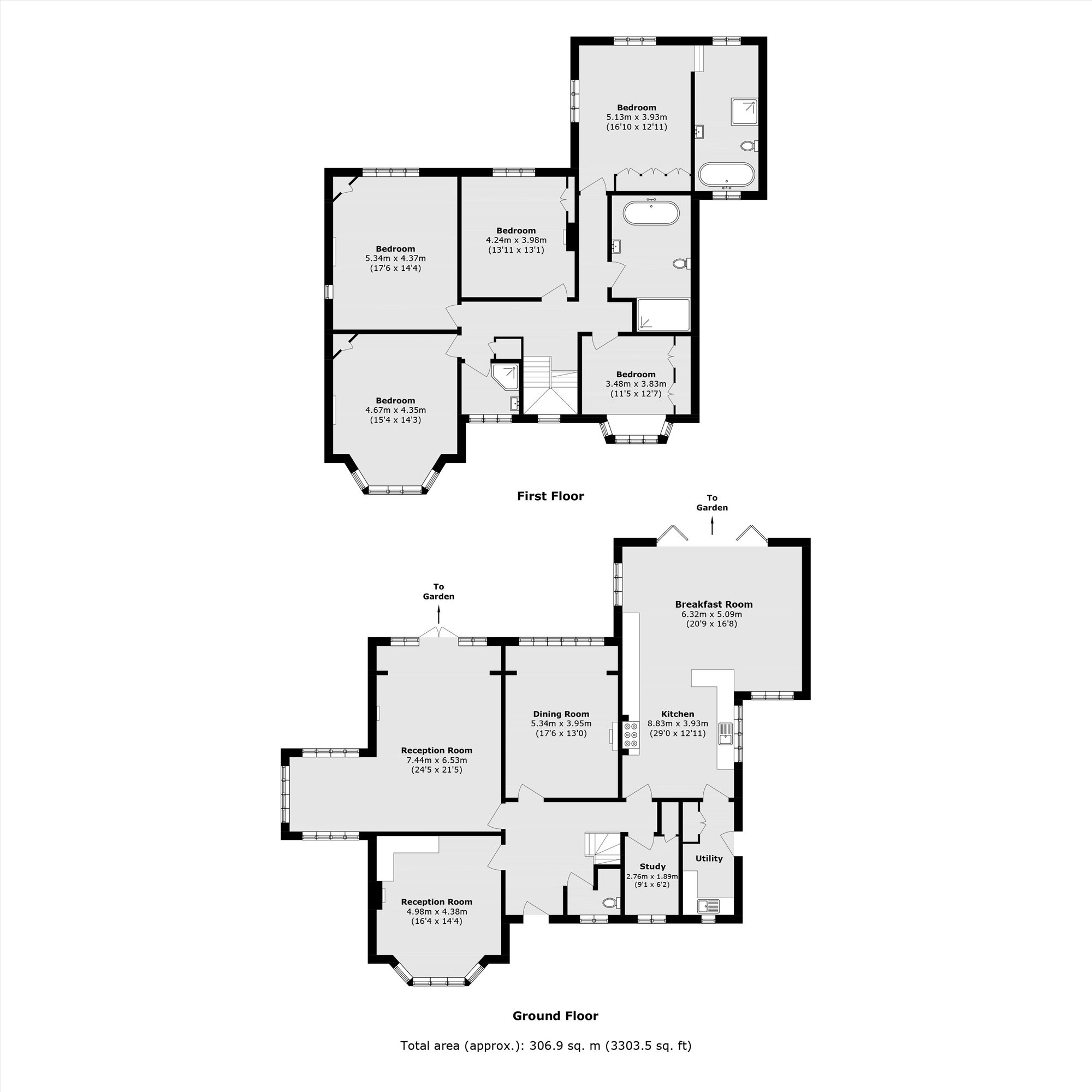 8, Mayfield Road, Weybridge floorplan