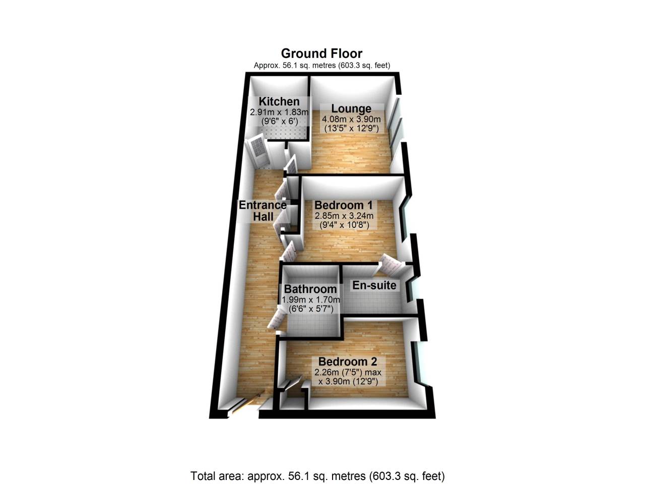 Sillence Court, Upper King Street Royston floorplan