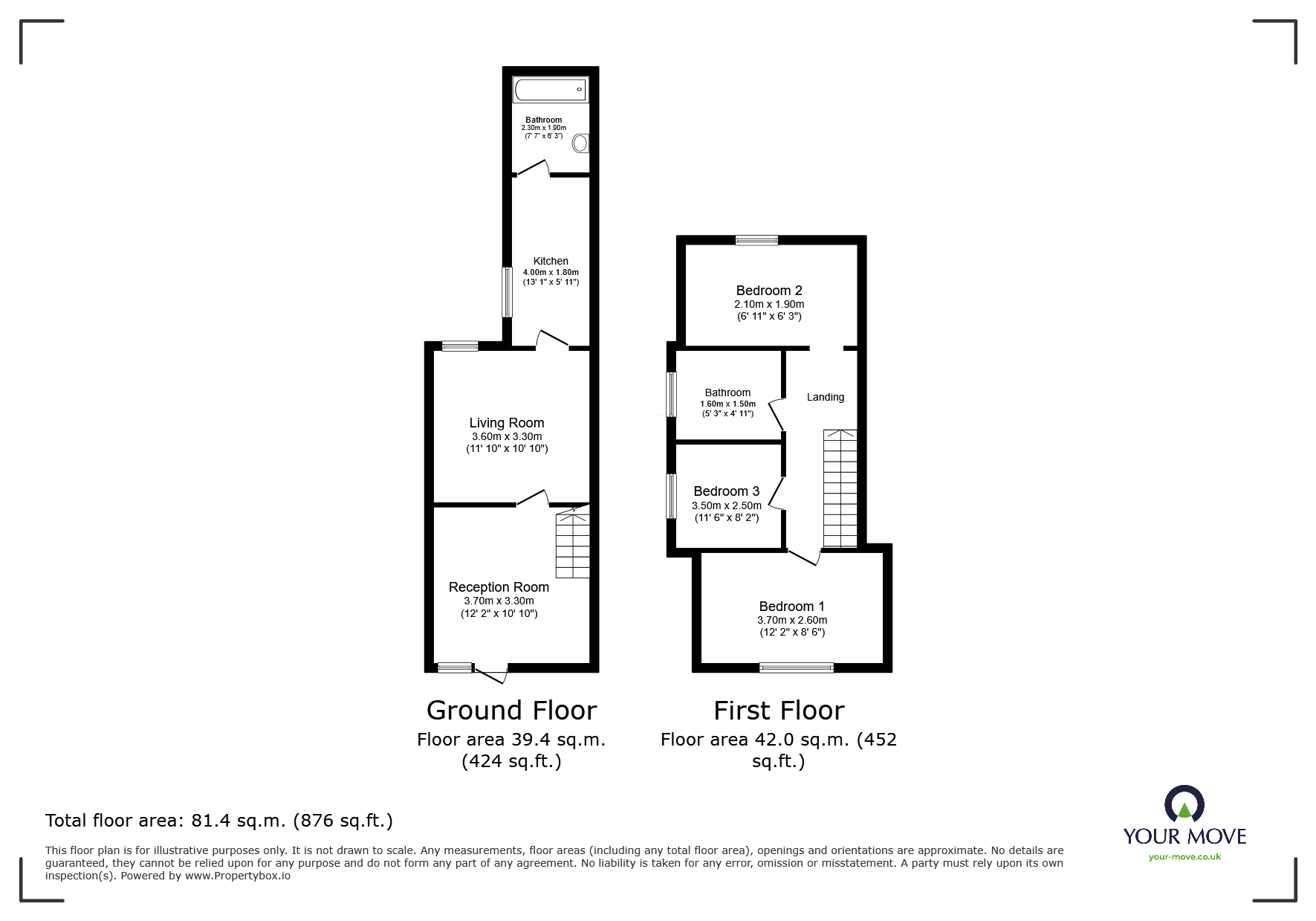 8, Cromford Street, Leicester floorplan