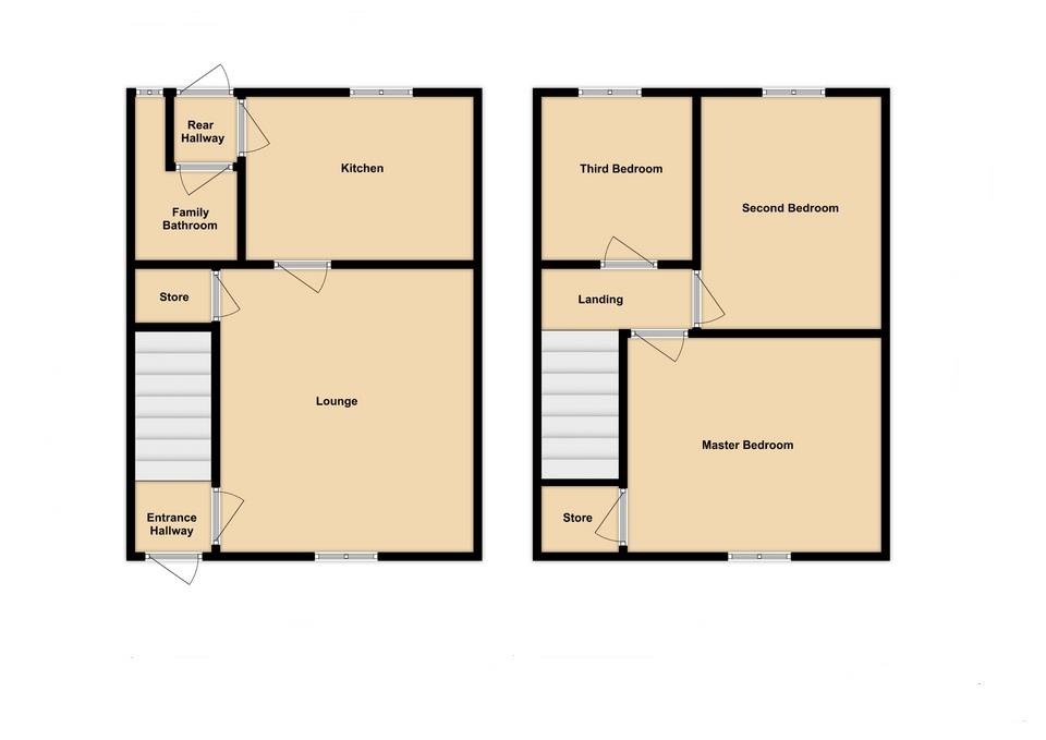 11, John Street, Easington Colliery floorplan
