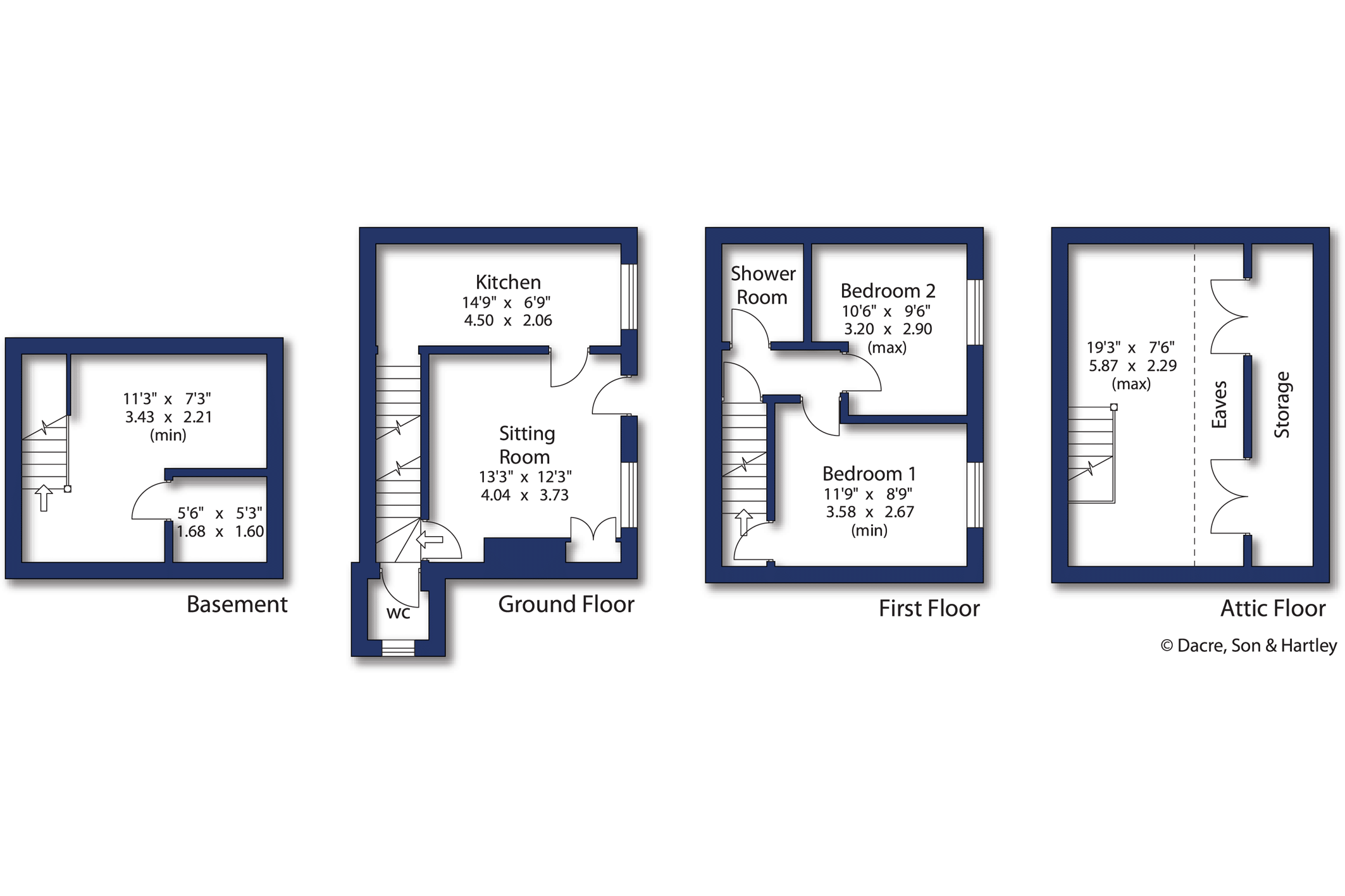 10, Victoria Place, Leeds floorplan