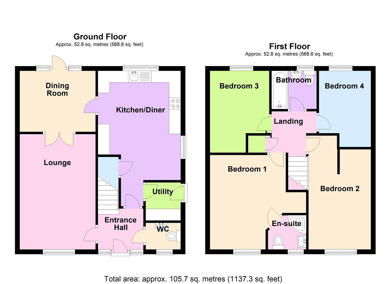 3, Edison Way, Boston floorplan