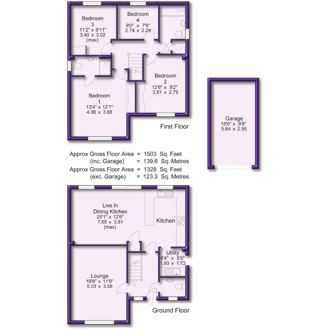 17, Over Ashberry, Altrincham floorplan