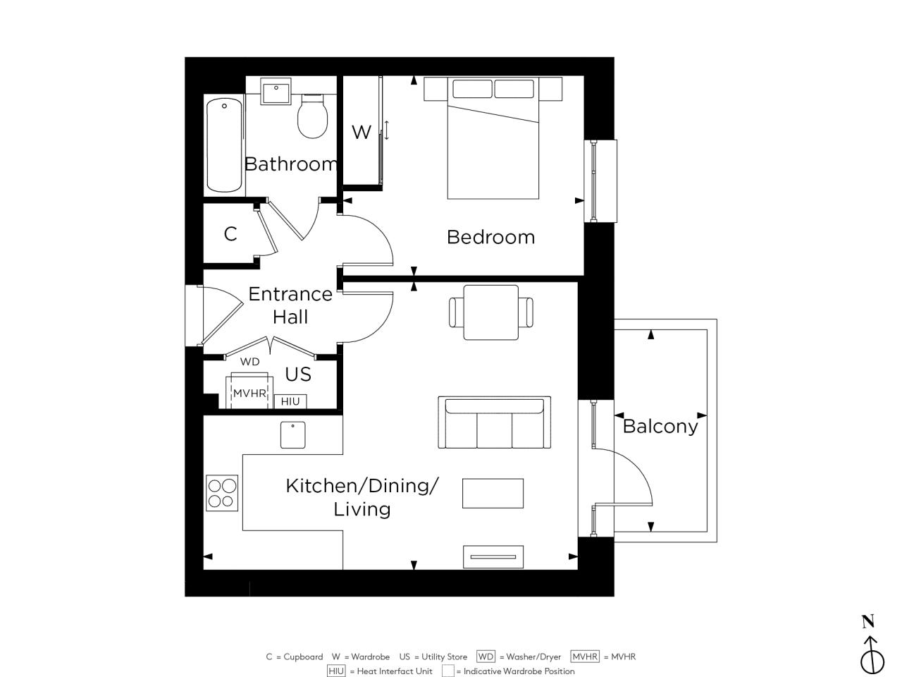 28, Lampton Parkside, Hounslow,
TW3 floorplan