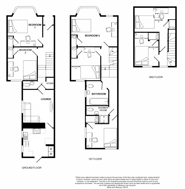 12, Kincraig Street, Cardiff floorplan