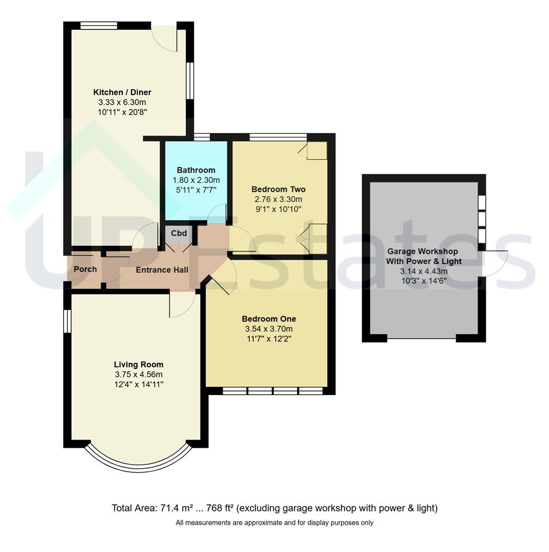 74, Amberley Avenue, Bedworth floorplan