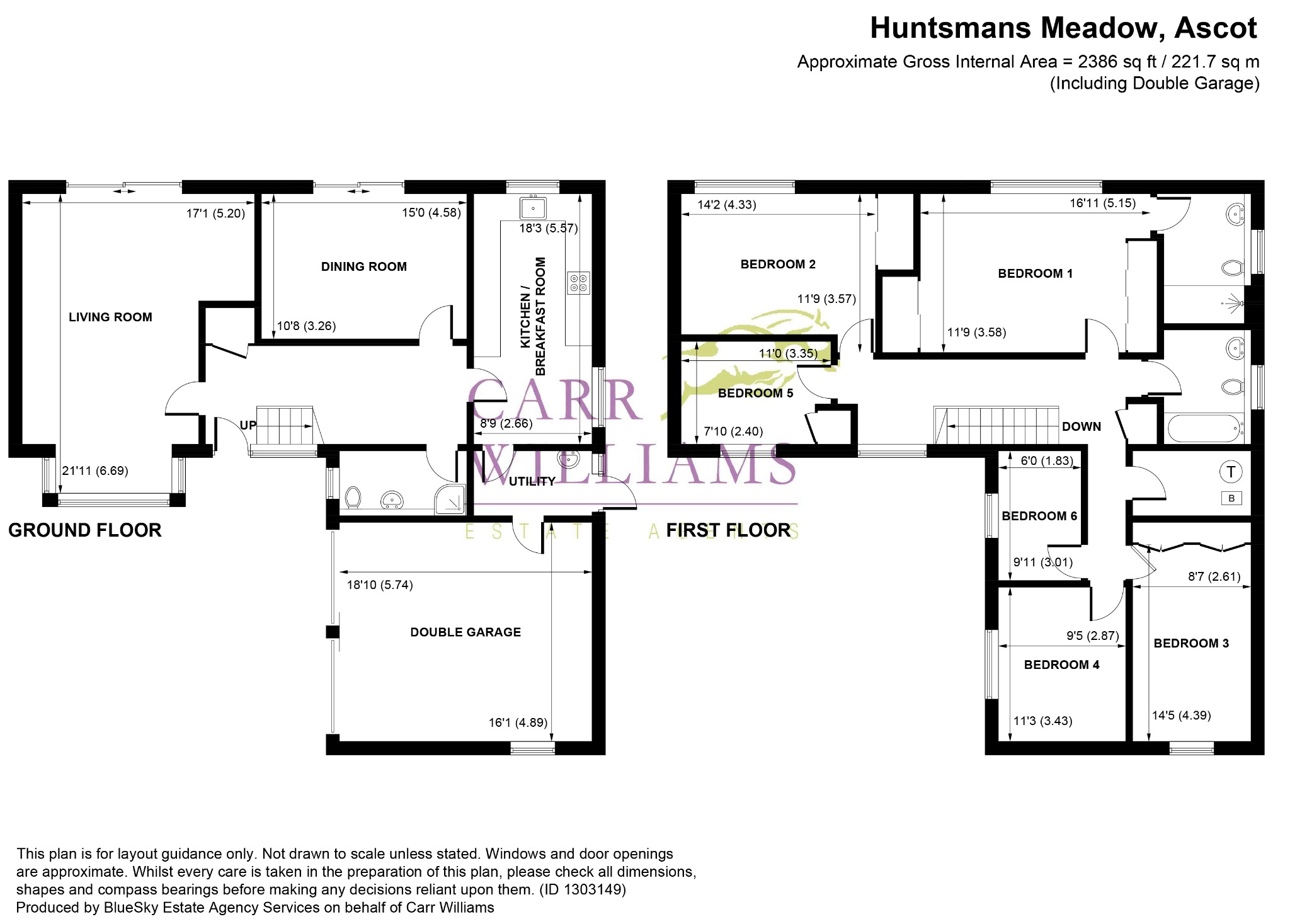 24 Huntsmans Meadow, Ascot floorplan