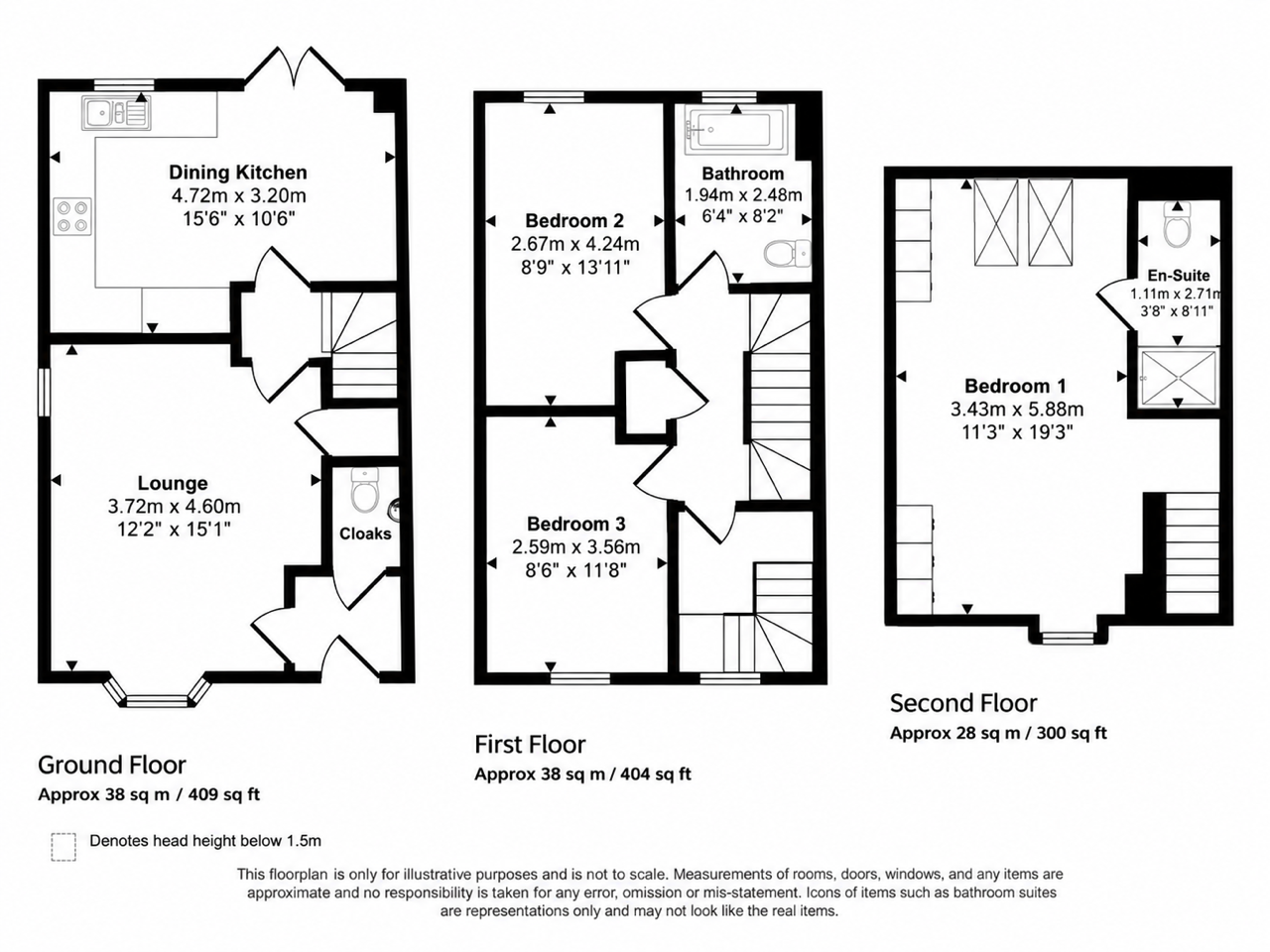 30, Merino Drive, Nuneaton floorplan