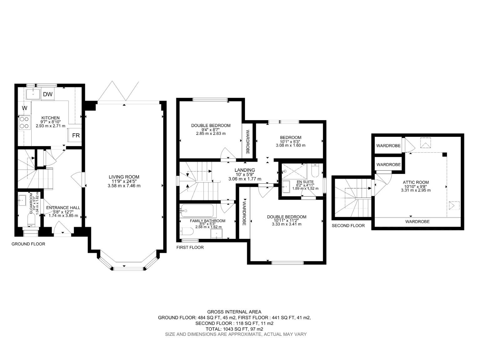 159, Tomswood Hill, Ilford floorplan