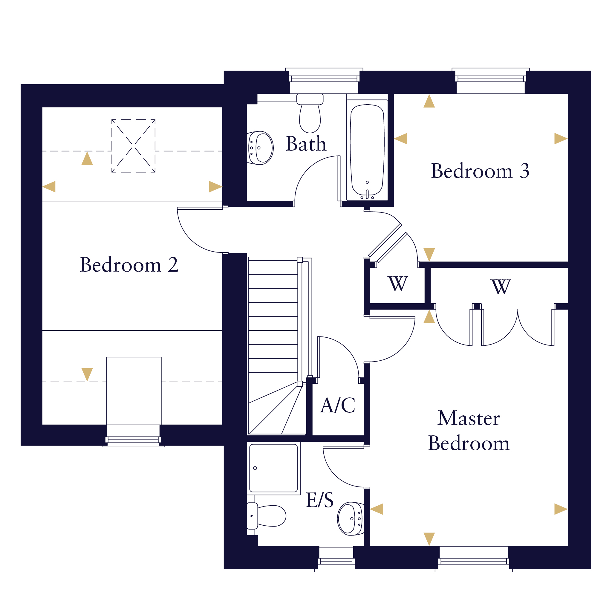 Plot 165, 24, Wassingley Way, Huntingdon floorplan