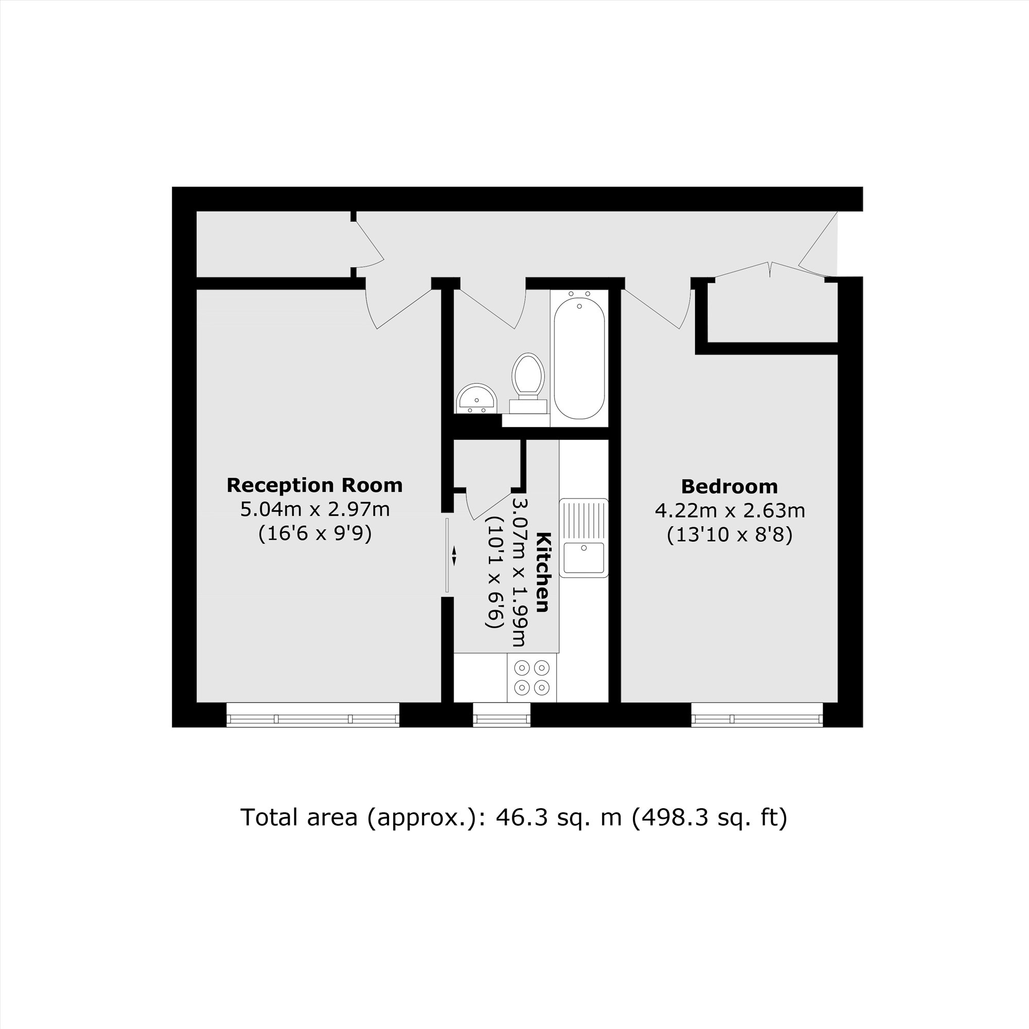 51, Midsummer Avenue, Hounslow floorplan