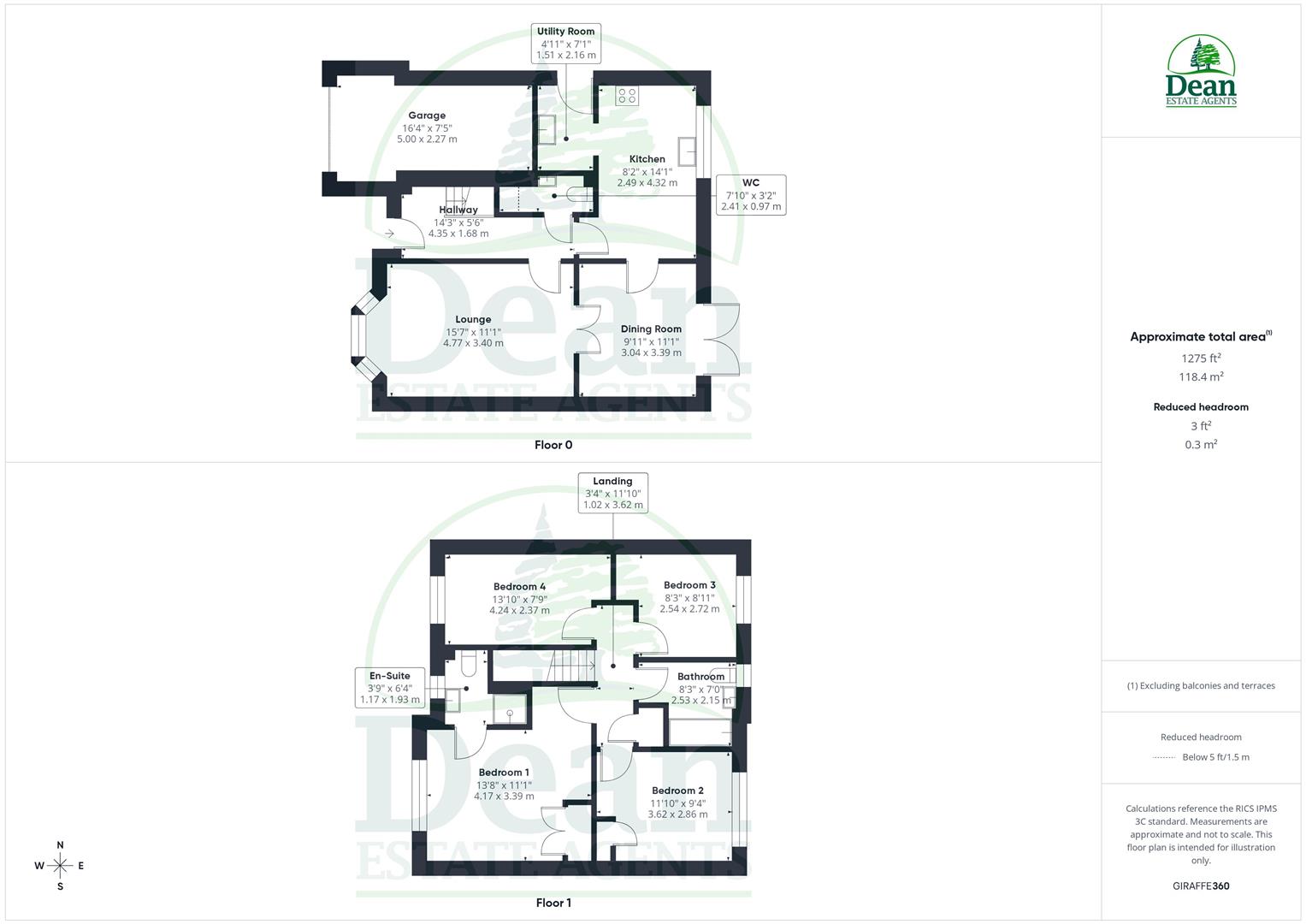 11, Fairmoor Close, Lydney floorplan
