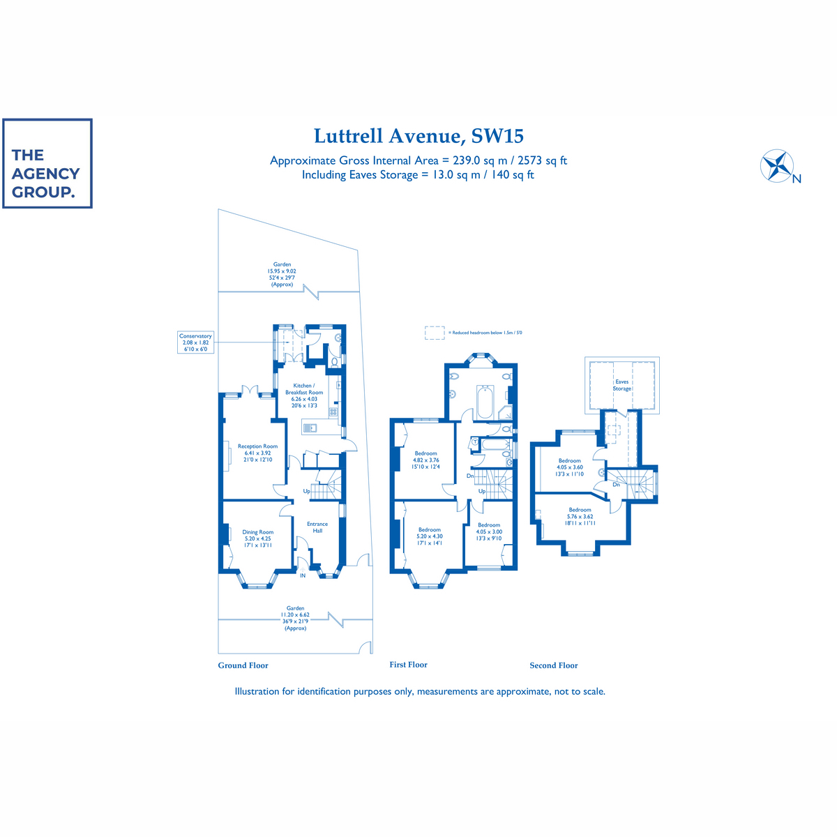 38, Luttrell Avenue, London floorplan