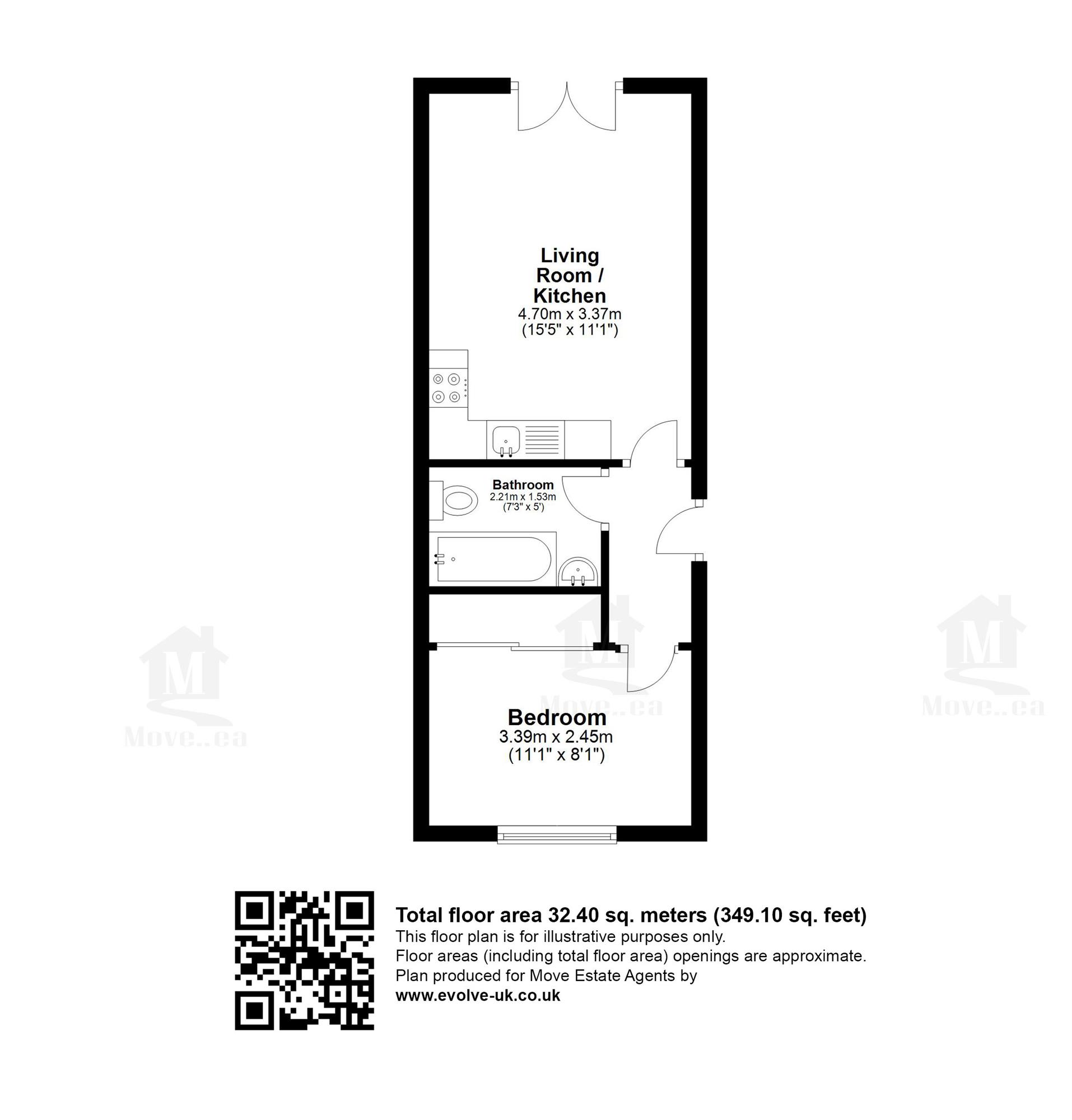 Upton Park, Slough SL1, 1 bedroom flat for sale 62702282 PrimeLocation