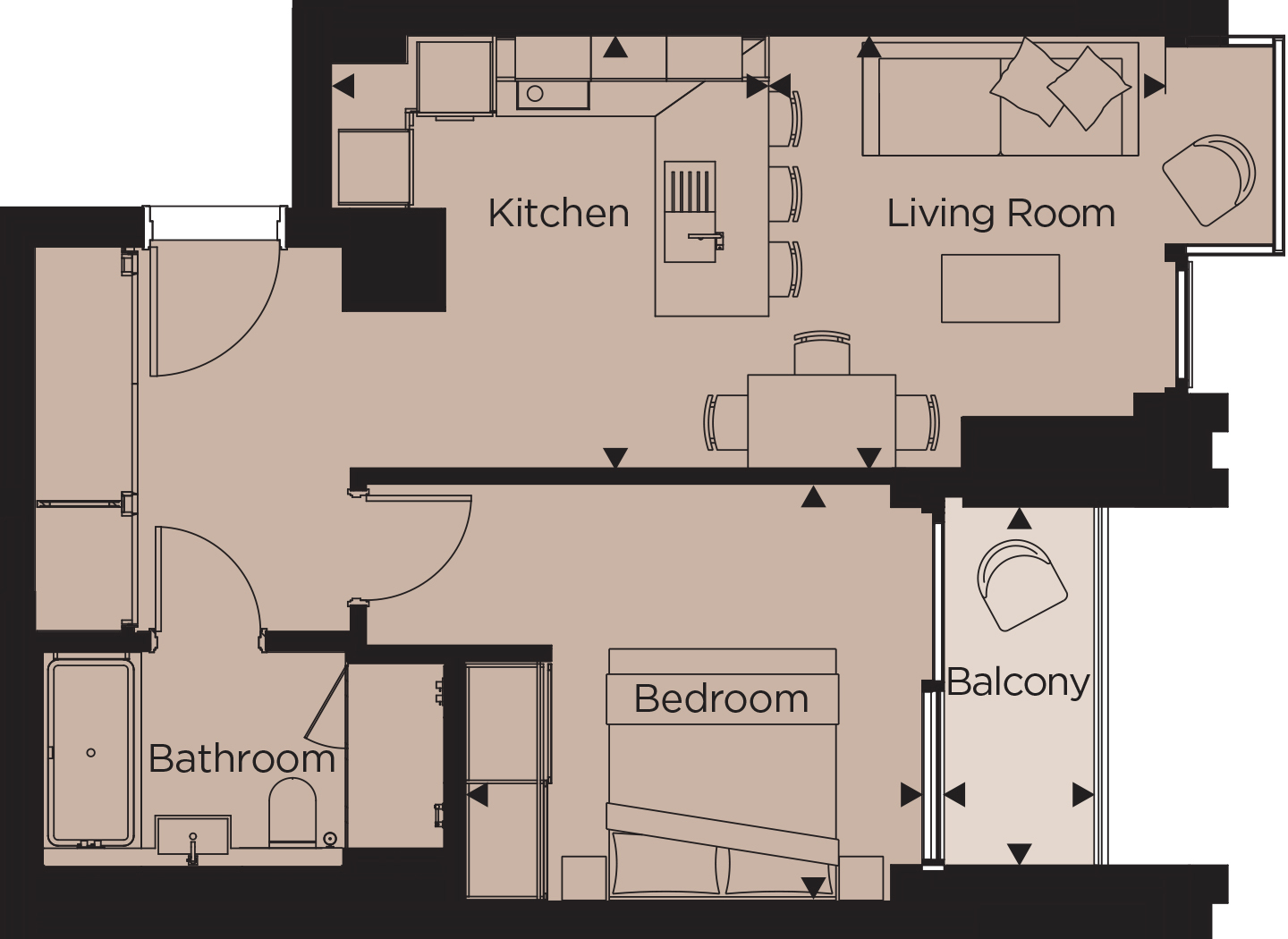 1 Bedrooms Flat for sale in Casson Square, Southbank Place SE1