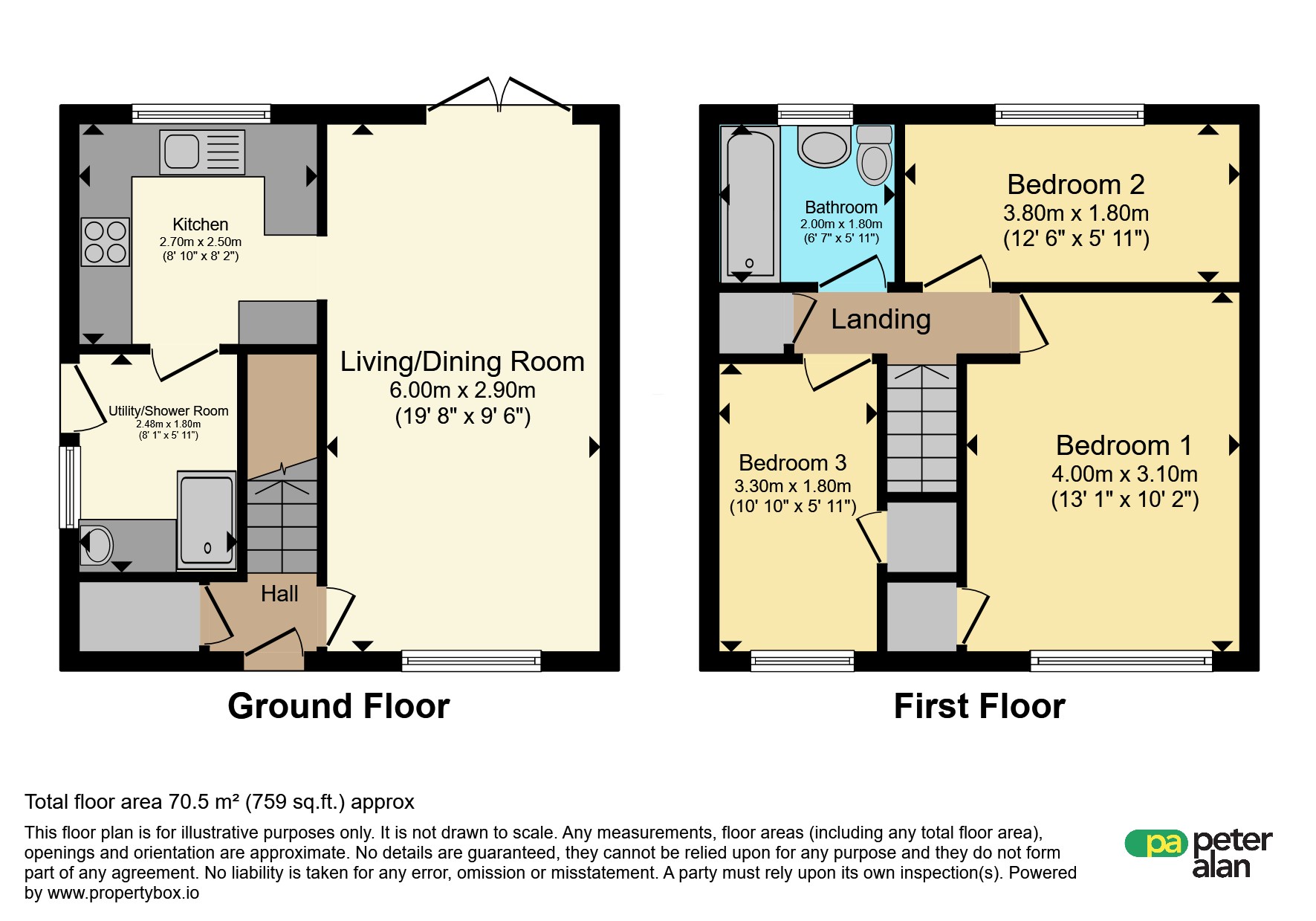 9, Cefn-y-Lon, CAERPHILLY floorplan