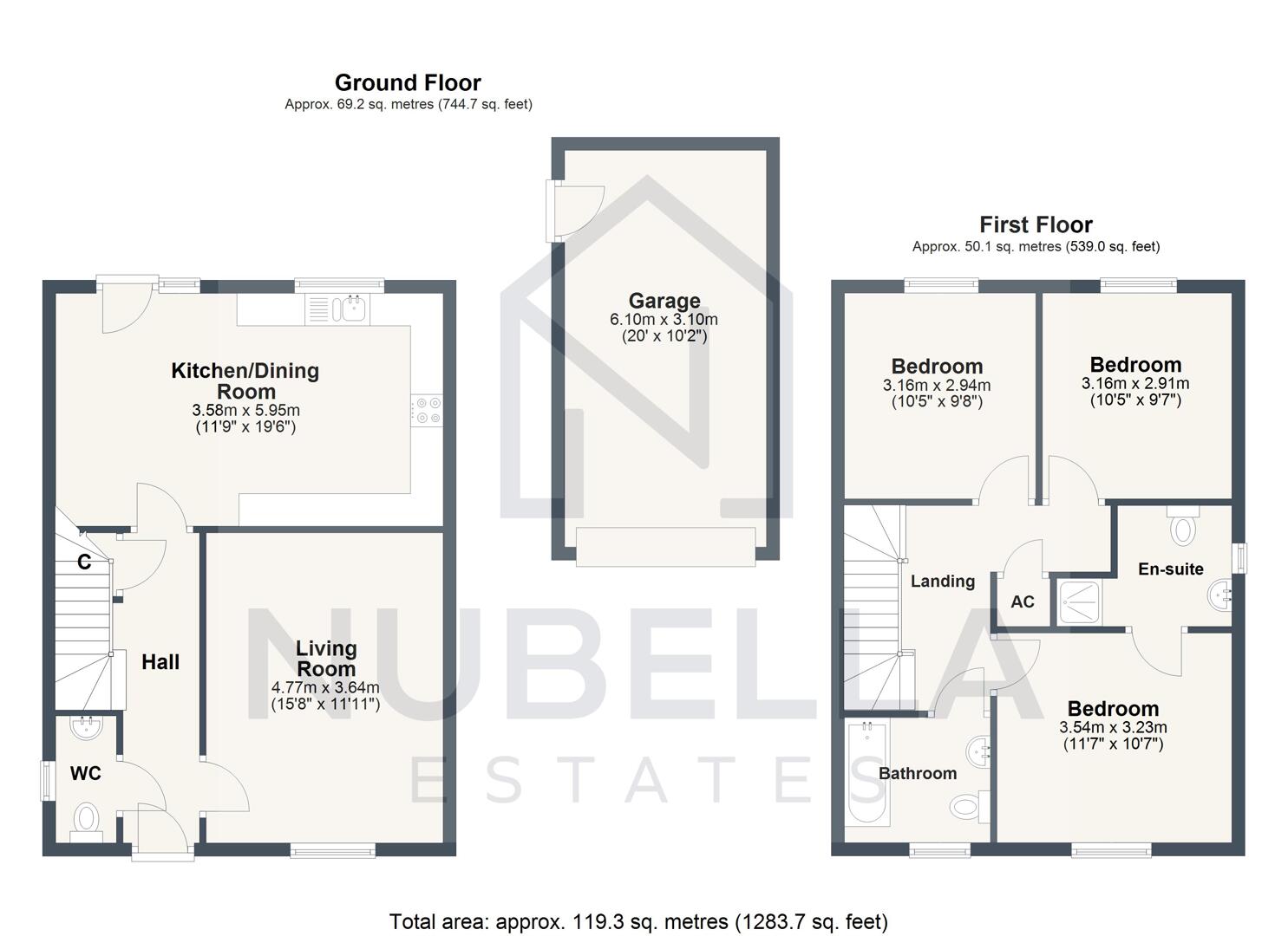 3, Bristle Grove, Mere floorplan