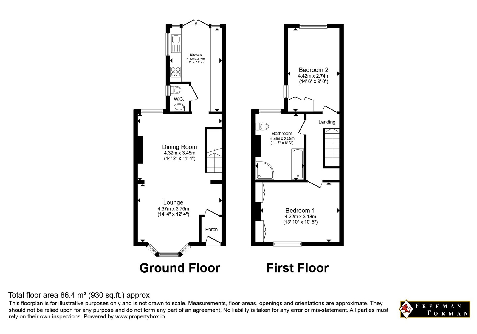 29, New Road, Uckfield floorplan
