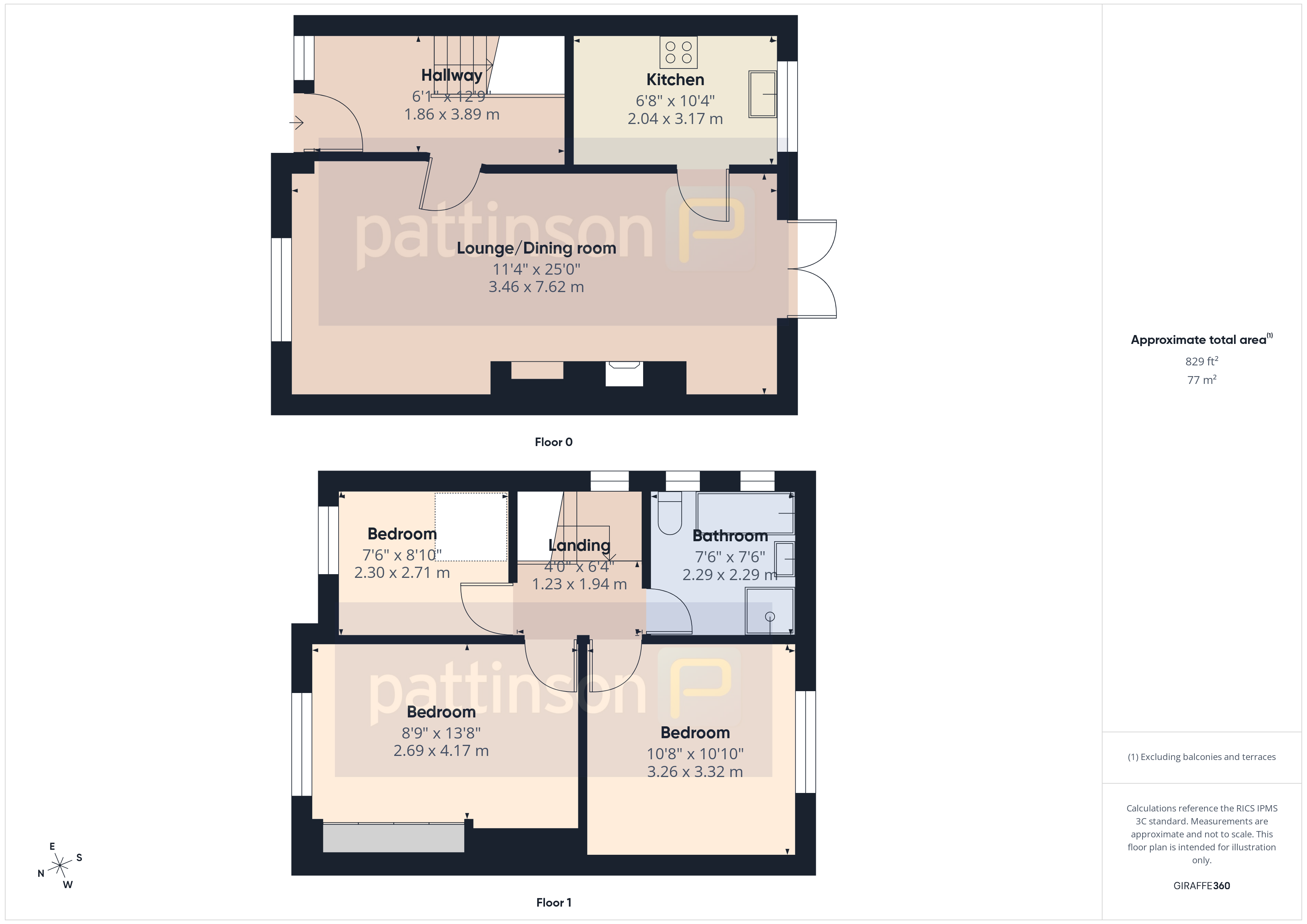 1, Tweed Avenue, Consett floorplan