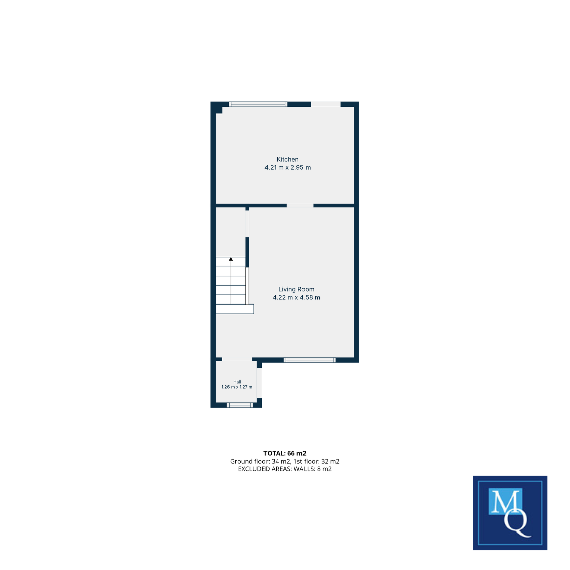 2, Jane Rae Gardens, Clydebank floorplan