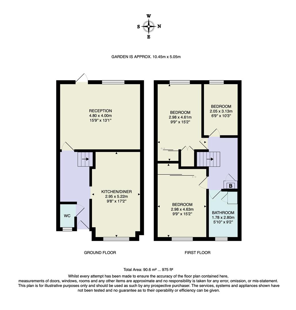43, Rectory Square, Stepney Green floorplan