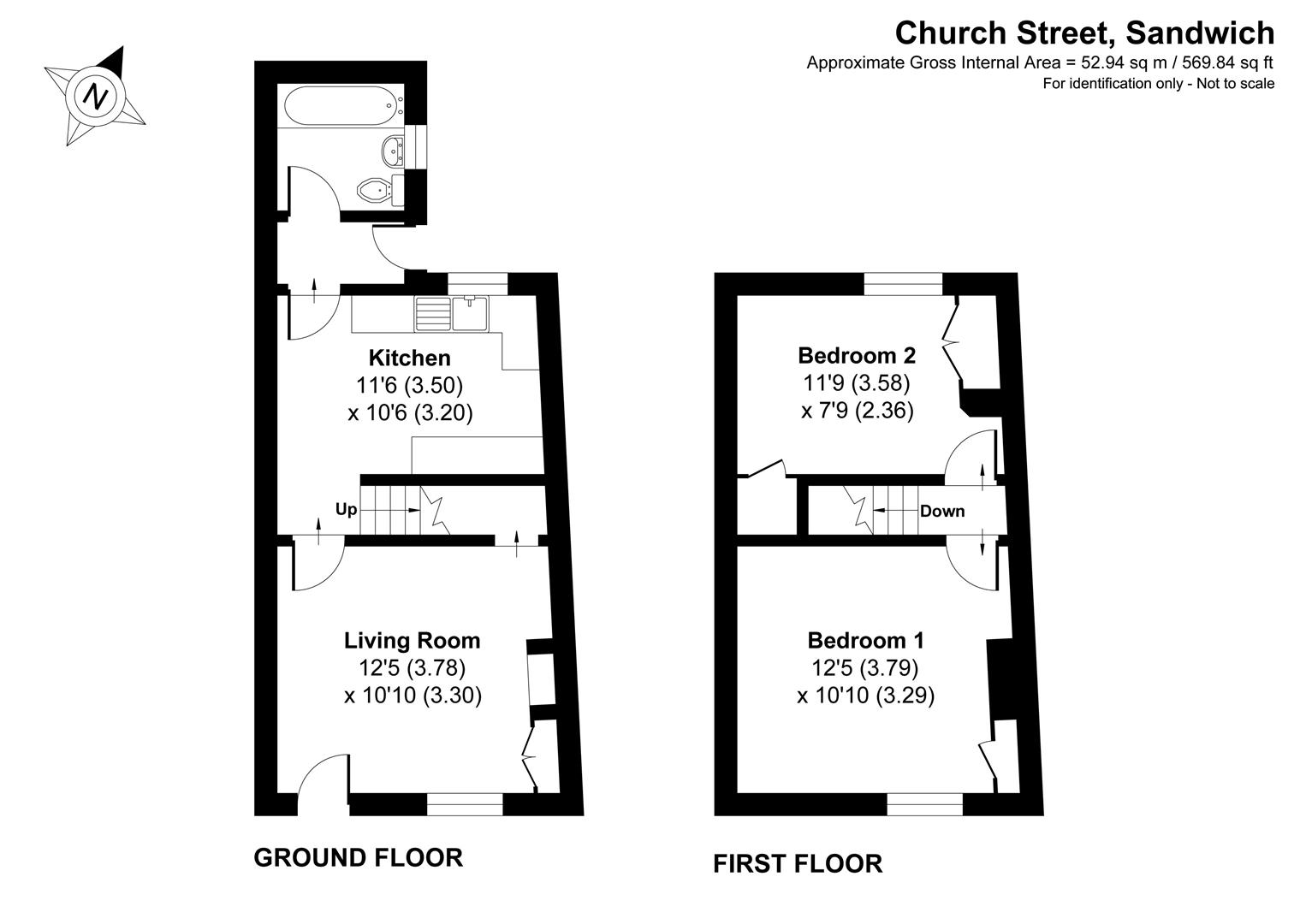 3, Church Street St Marys, Kent floorplan