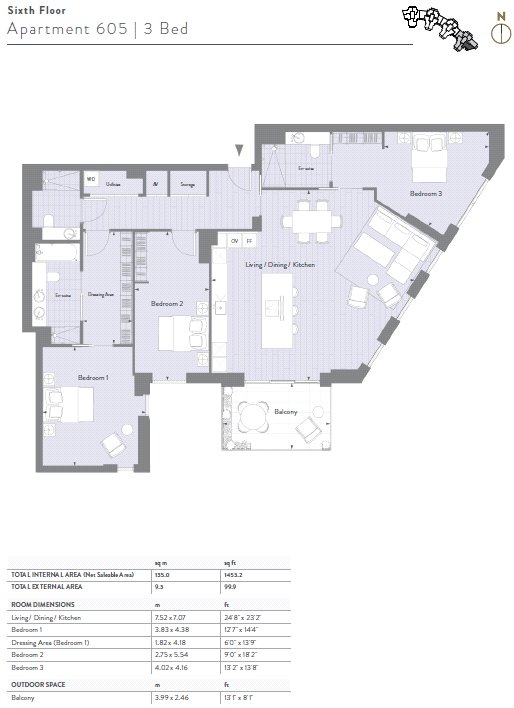 3 Bedrooms Flat for sale in Paddington Gardens, London W2