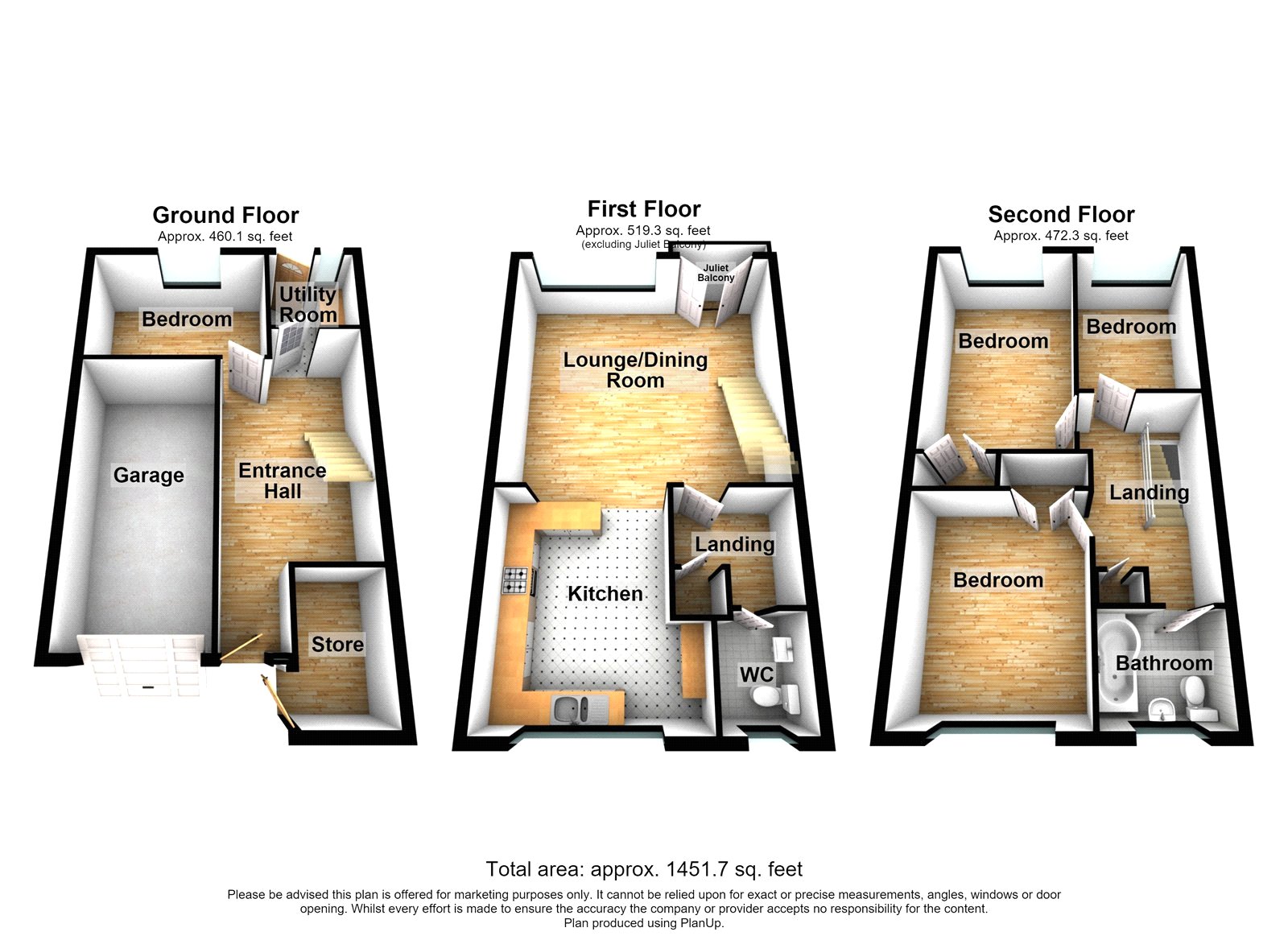 10, Vicarage Drive, Kent floorplan