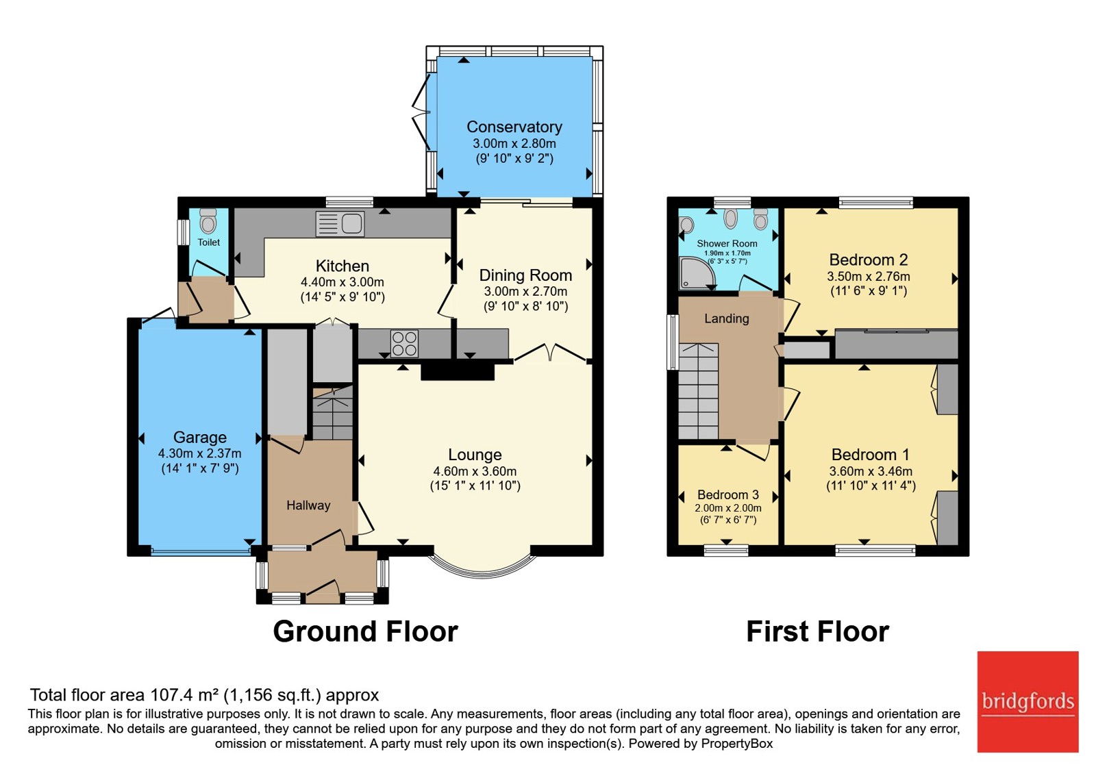 33, Claremont Avenue, Lancashire floorplan