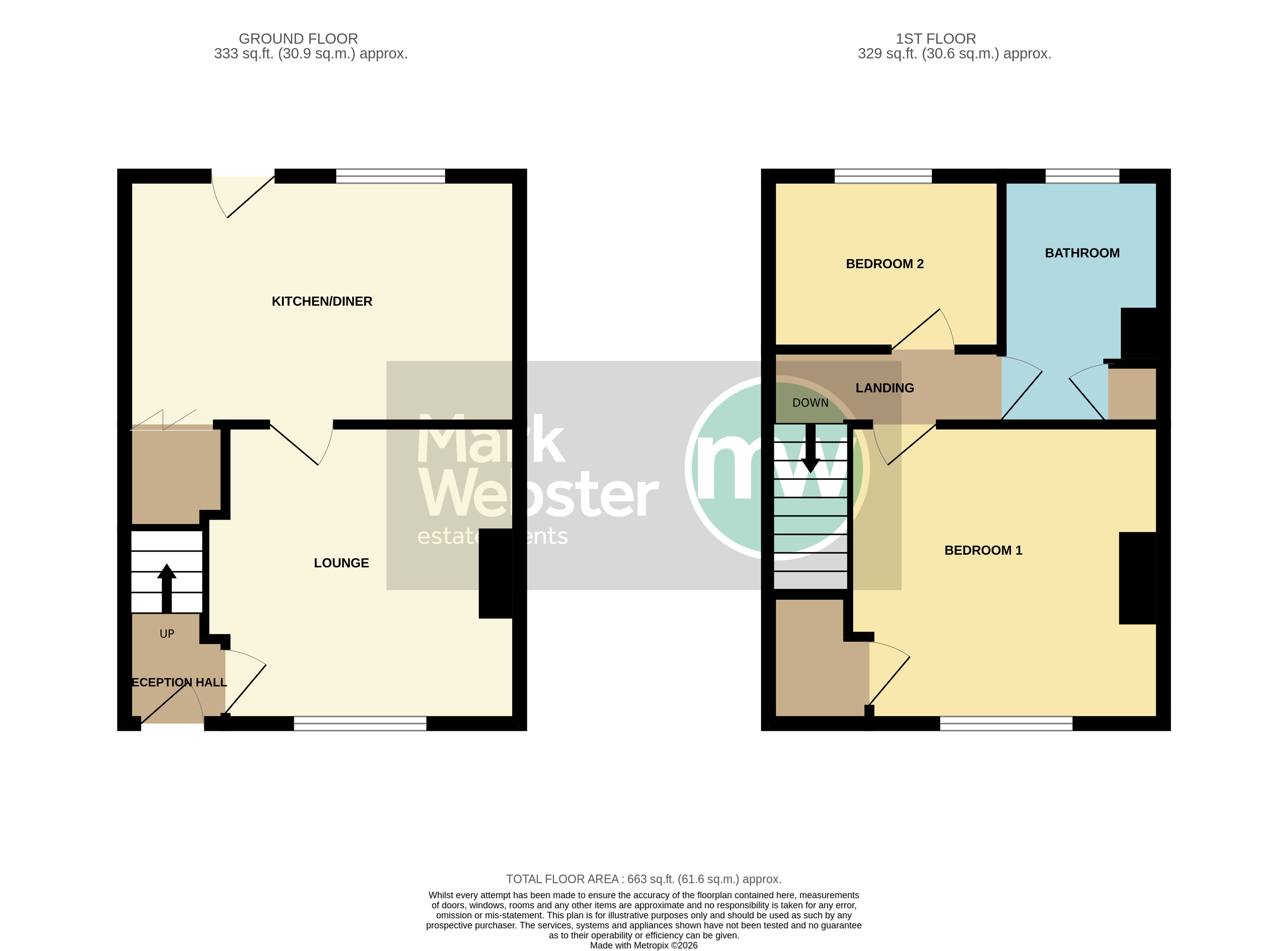 Carts Lane, Grendon floorplan