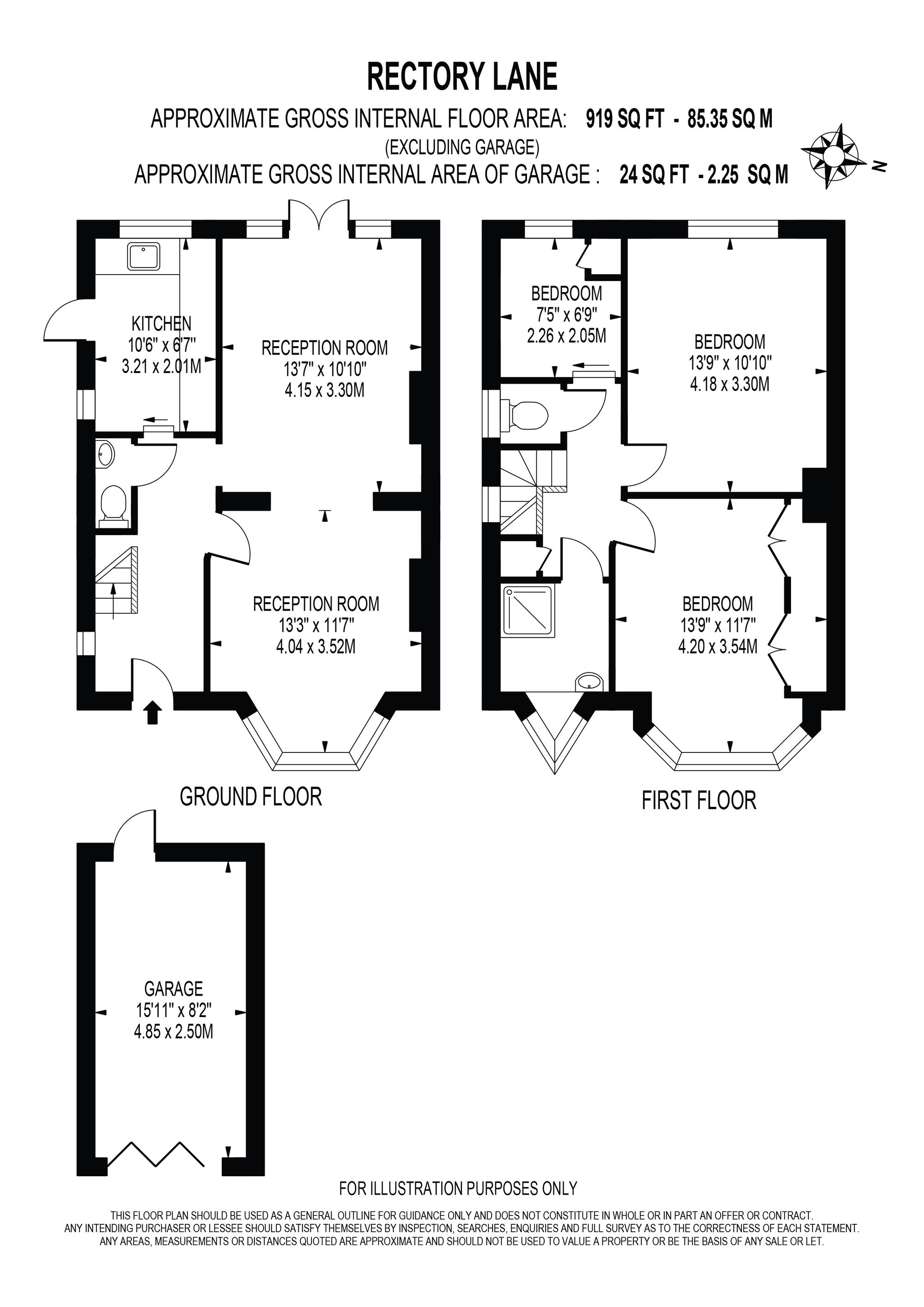 68 Rectory Lane, Surbiton floorplan