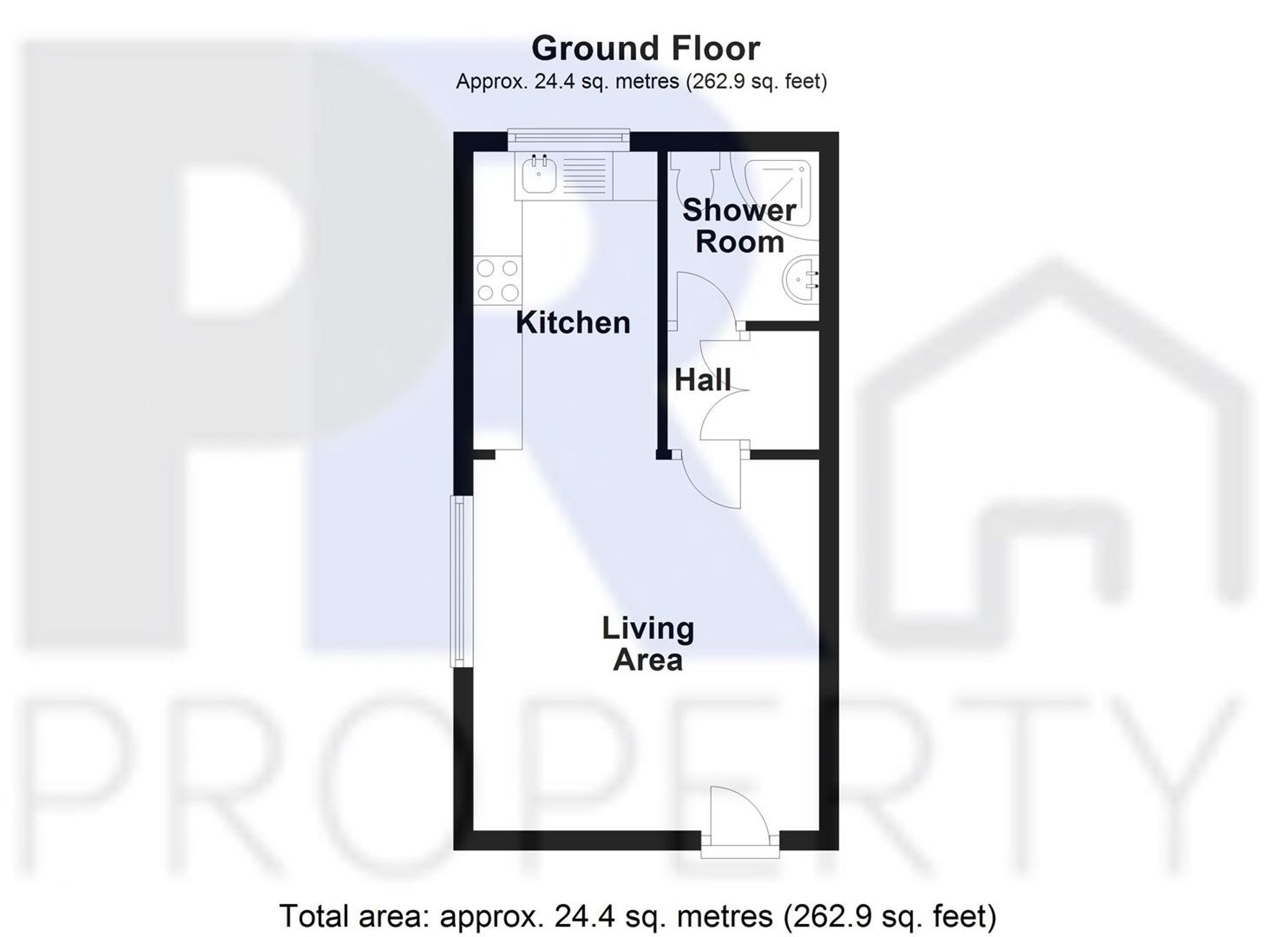17 Brocket Court Vincent Road, Luton floorplan