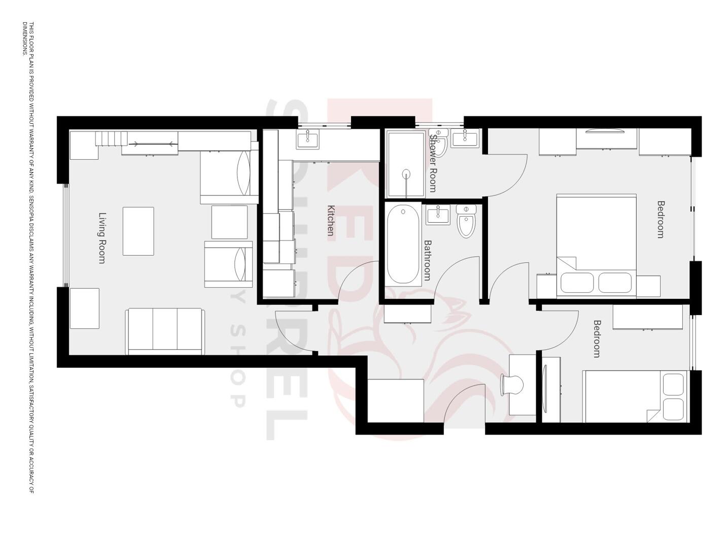 5 Higginson House, 20, Newport Road, Cowes floorplan