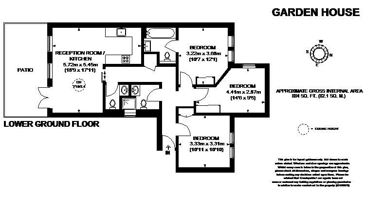 3 Bedrooms Flat to rent in Kensington Gardens Square, London W2