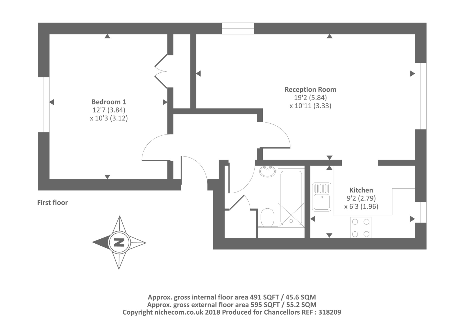 1 Bedrooms Maisonette to rent in Binfield, Berkshire RG42