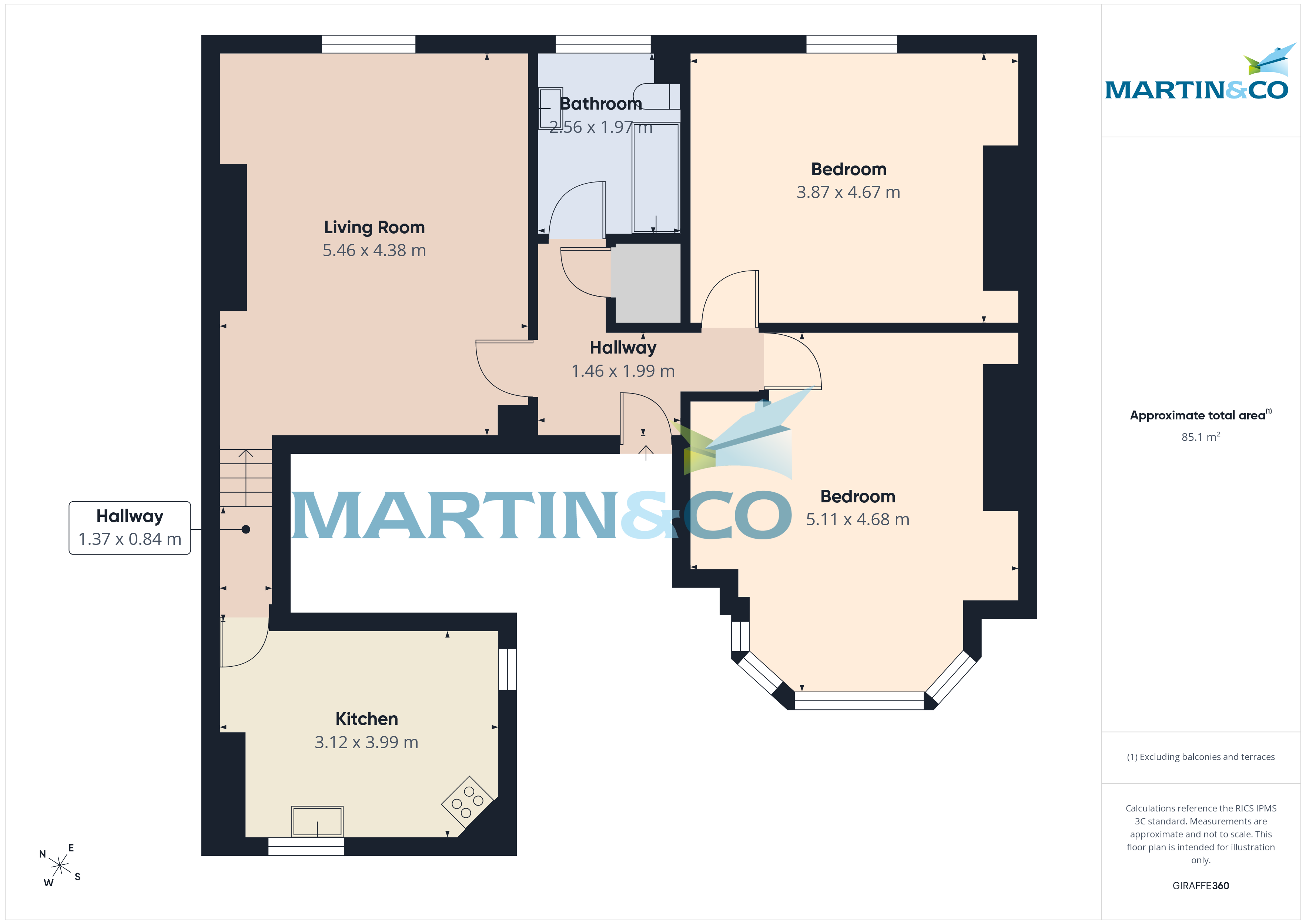 Apartment 4, 49, Everton Road, Liverpool floorplan