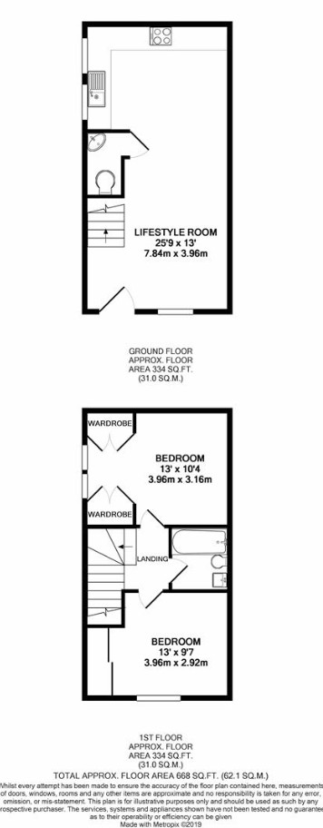 1 Country View Court,, New Road, Hertfordshire floorplan