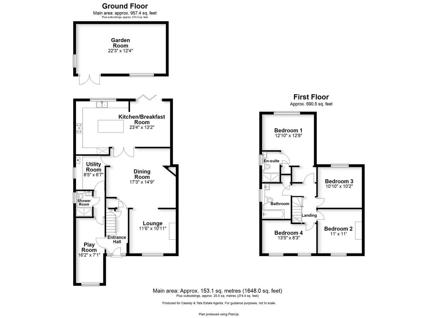 56, Kingshill Avenue, St. Albans floorplan