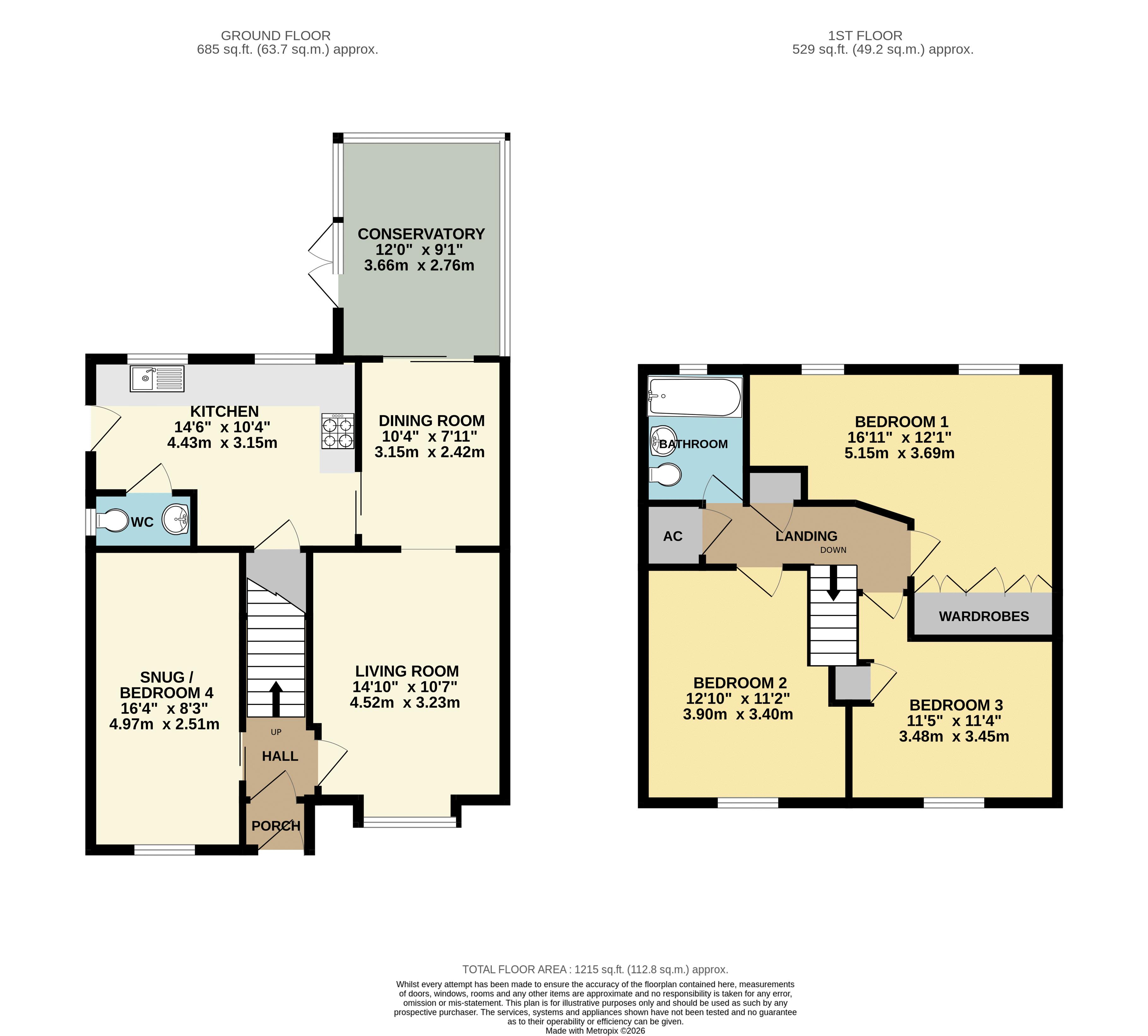 38, Old Chapel Road, Lincoln floorplan