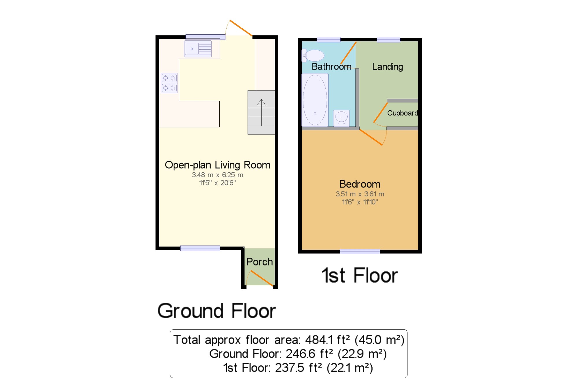 1 Bedrooms Terraced house for sale in Rowan Close, Heathfield, East Sussex, United Kindom TN21