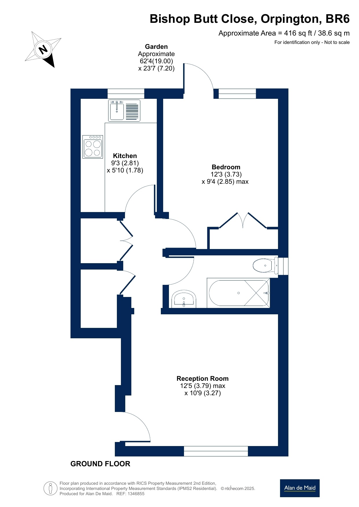 2, Bishop Butt Close, Orpington floorplan