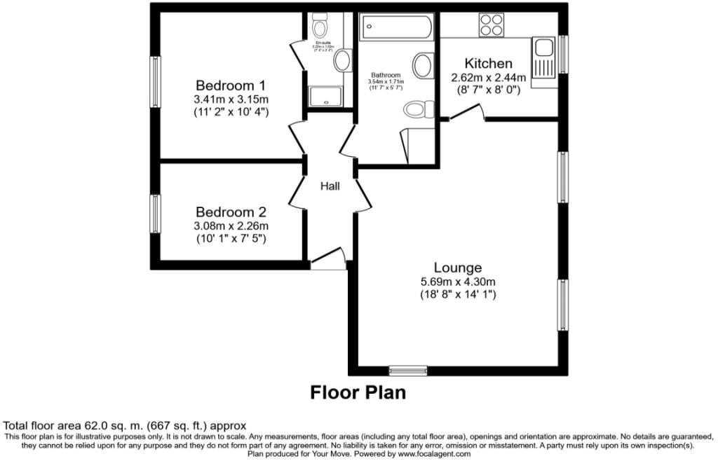 56, Dunlop Close, Dartford floorplan