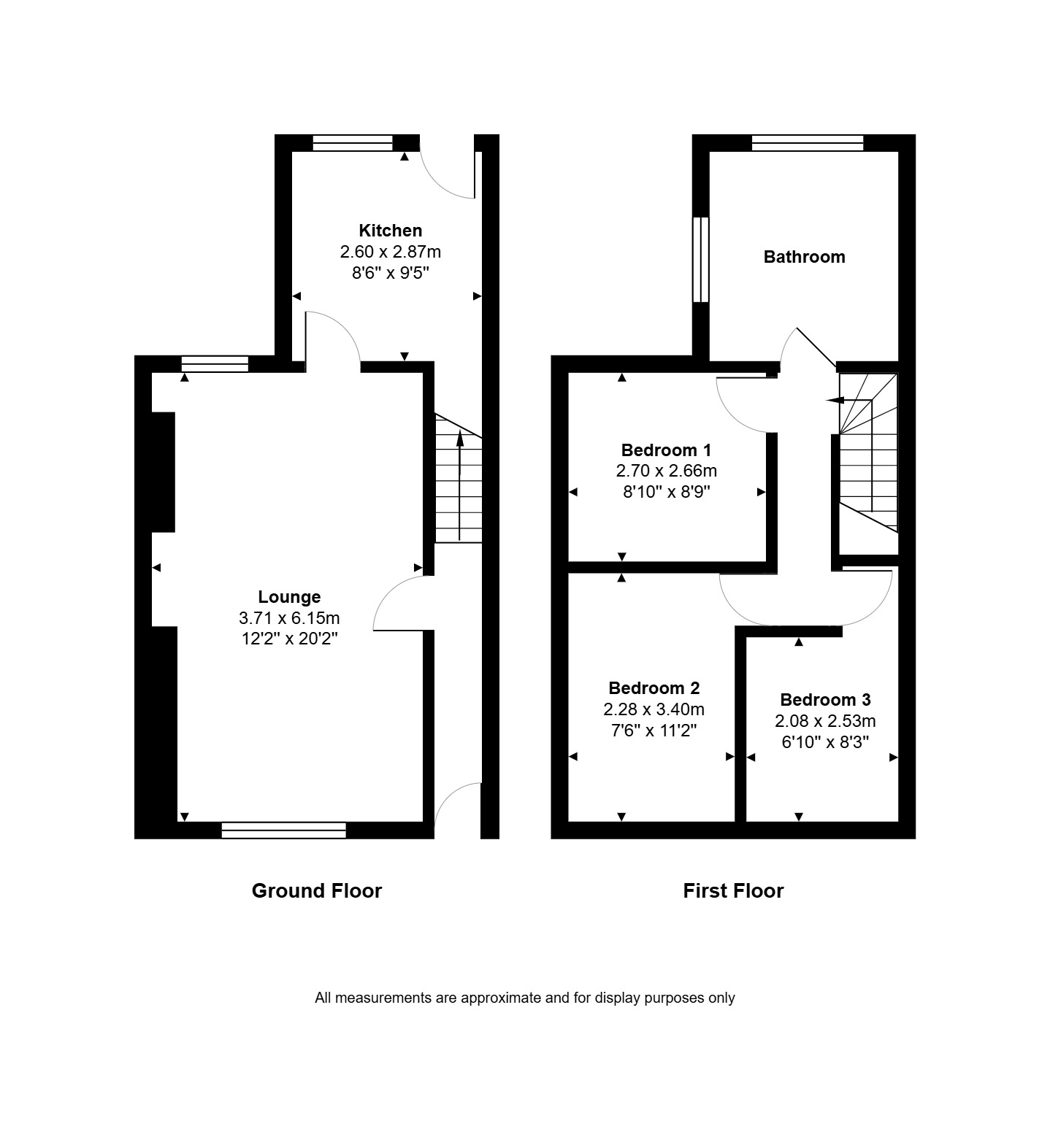 33, Rheolau Terrace, Pontypridd floorplan