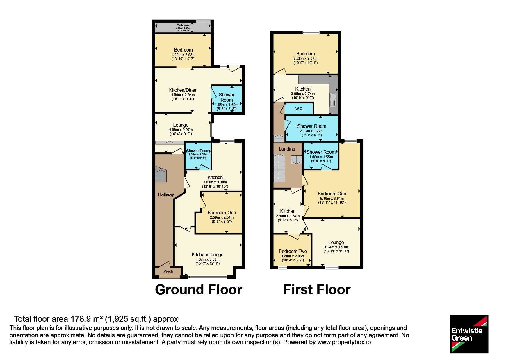242, Central Drive, Lancashire floorplan