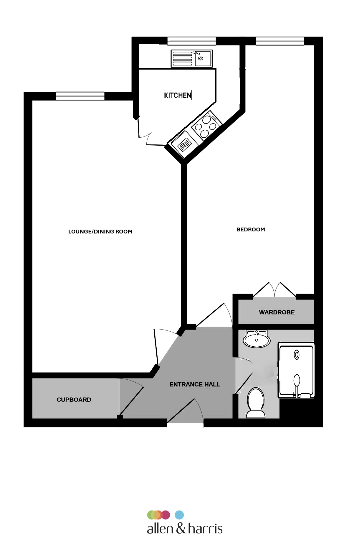 Flat 8, Cobbett Court, Hammond Close, Swindon floorplan