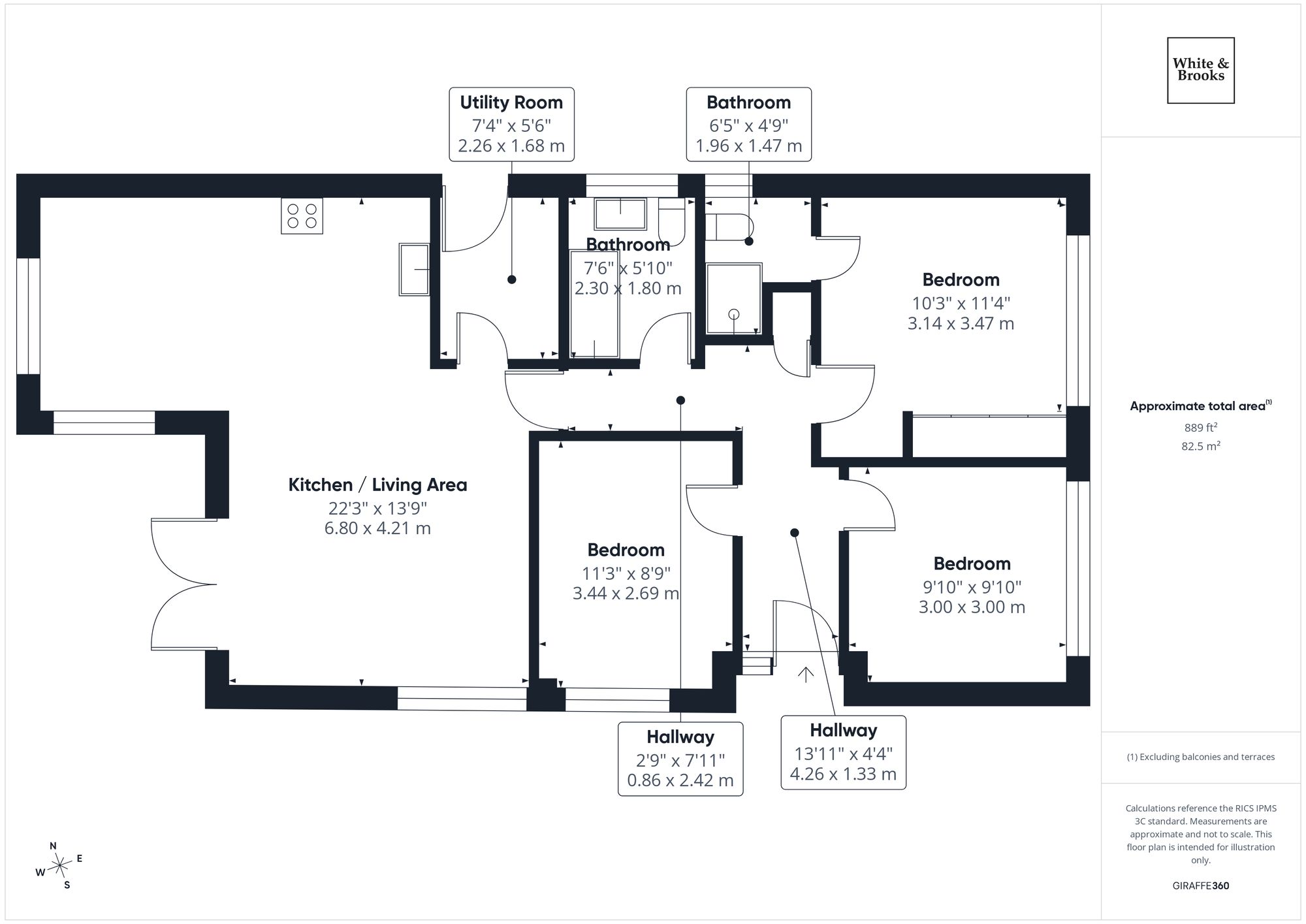 21 Godwin Way, Chichester floorplan