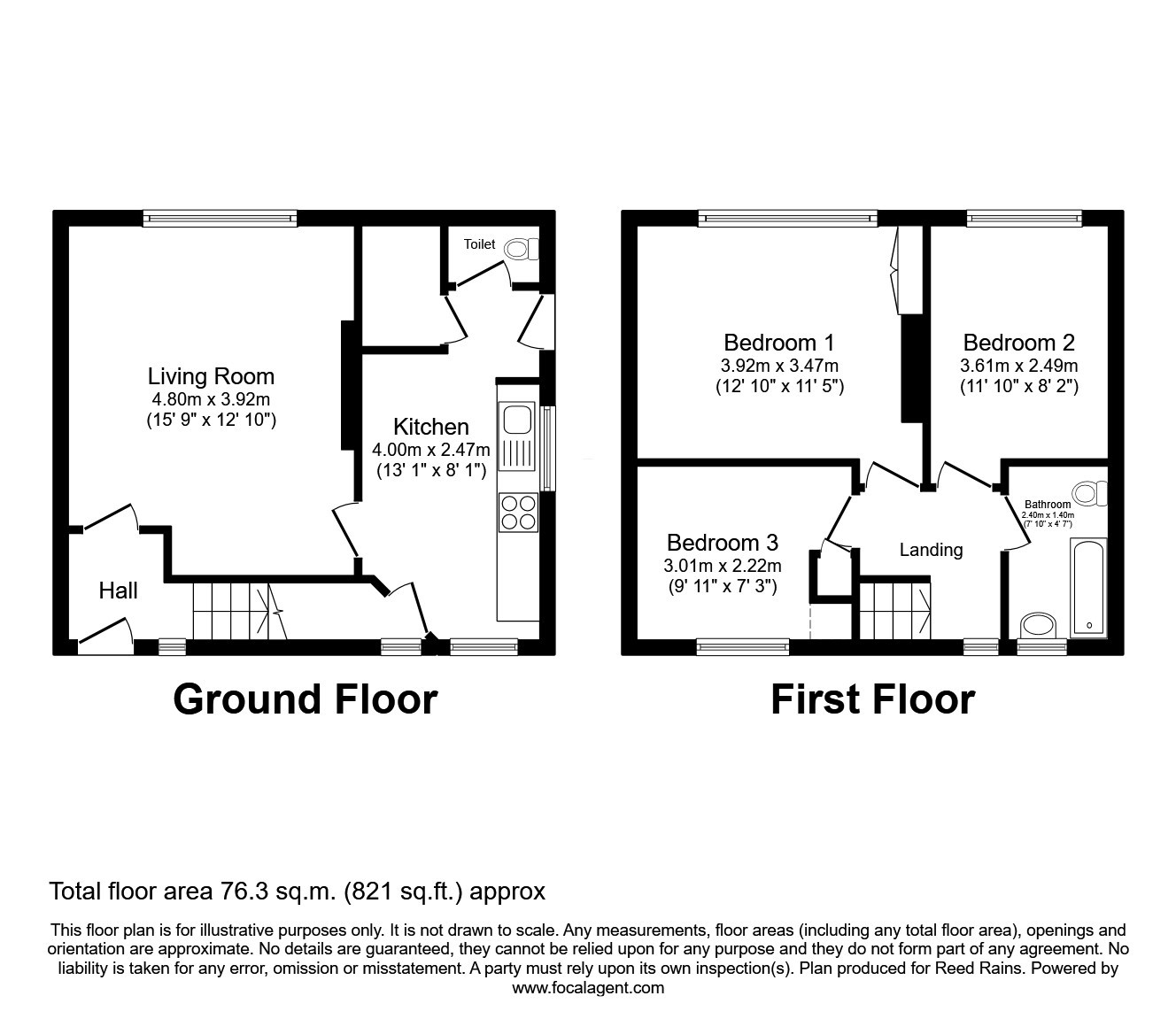 19, Borland Avenue, Greater Manchester floorplan
