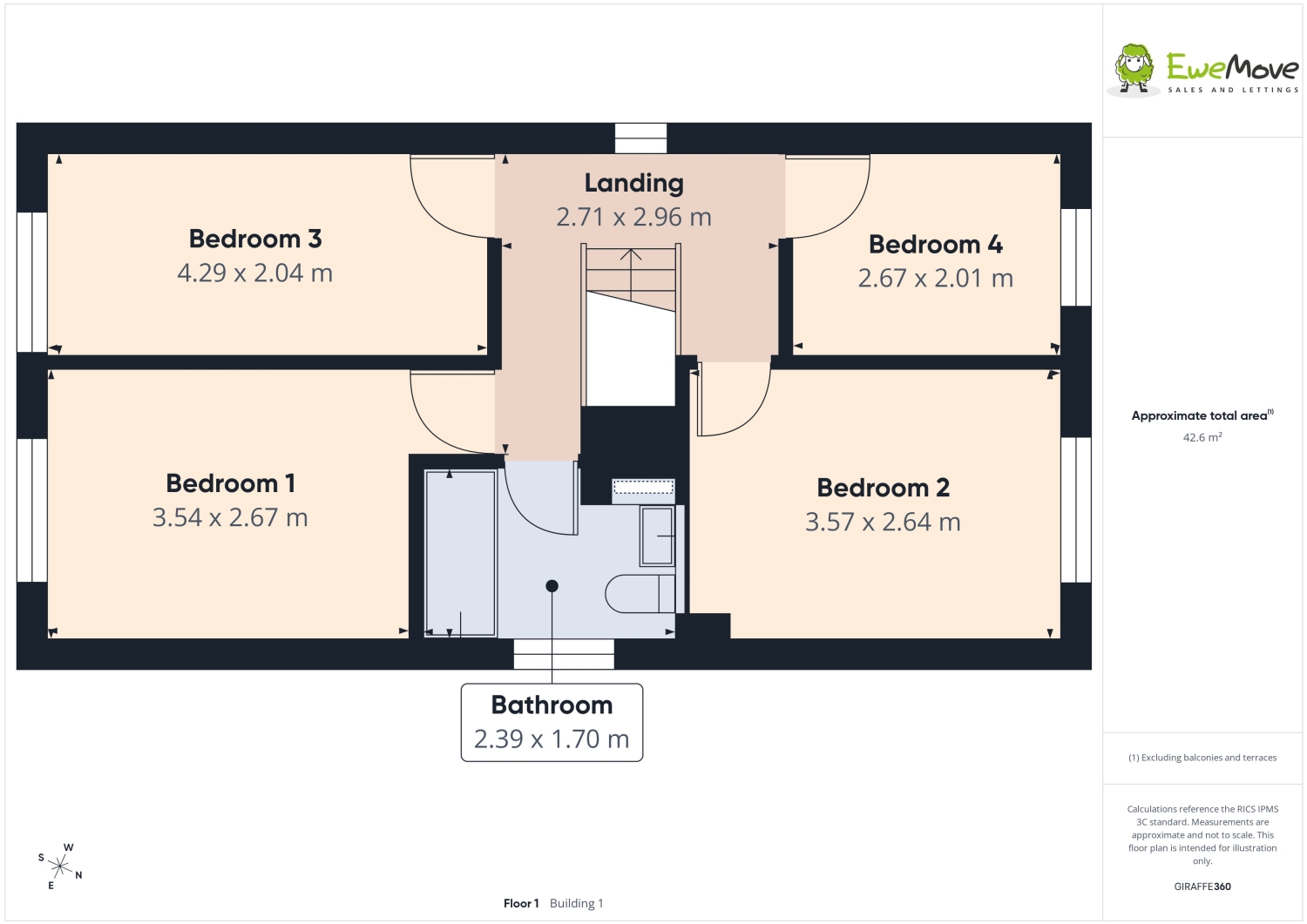 1, Shelly Drive, York floorplan