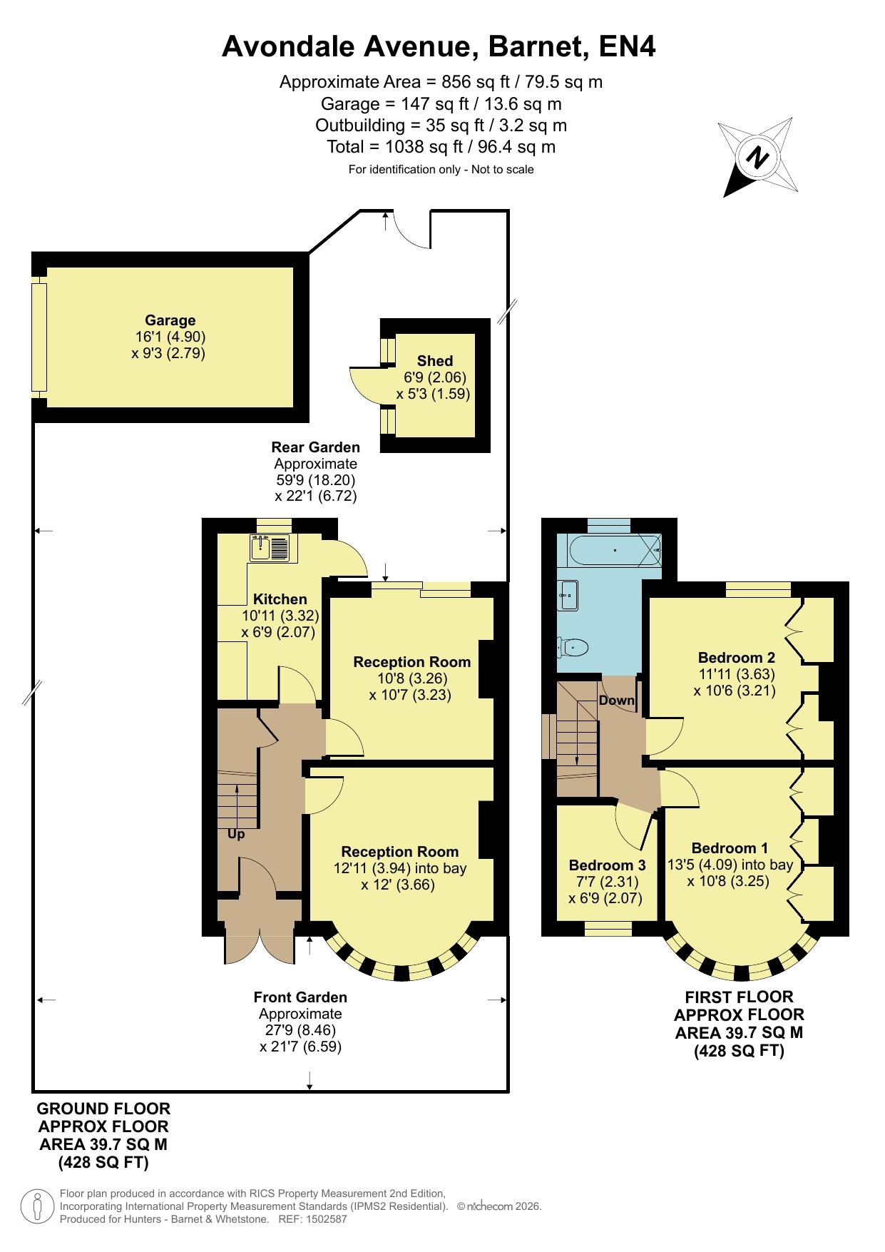 51, Avondale Avenue, East Barnet floorplan